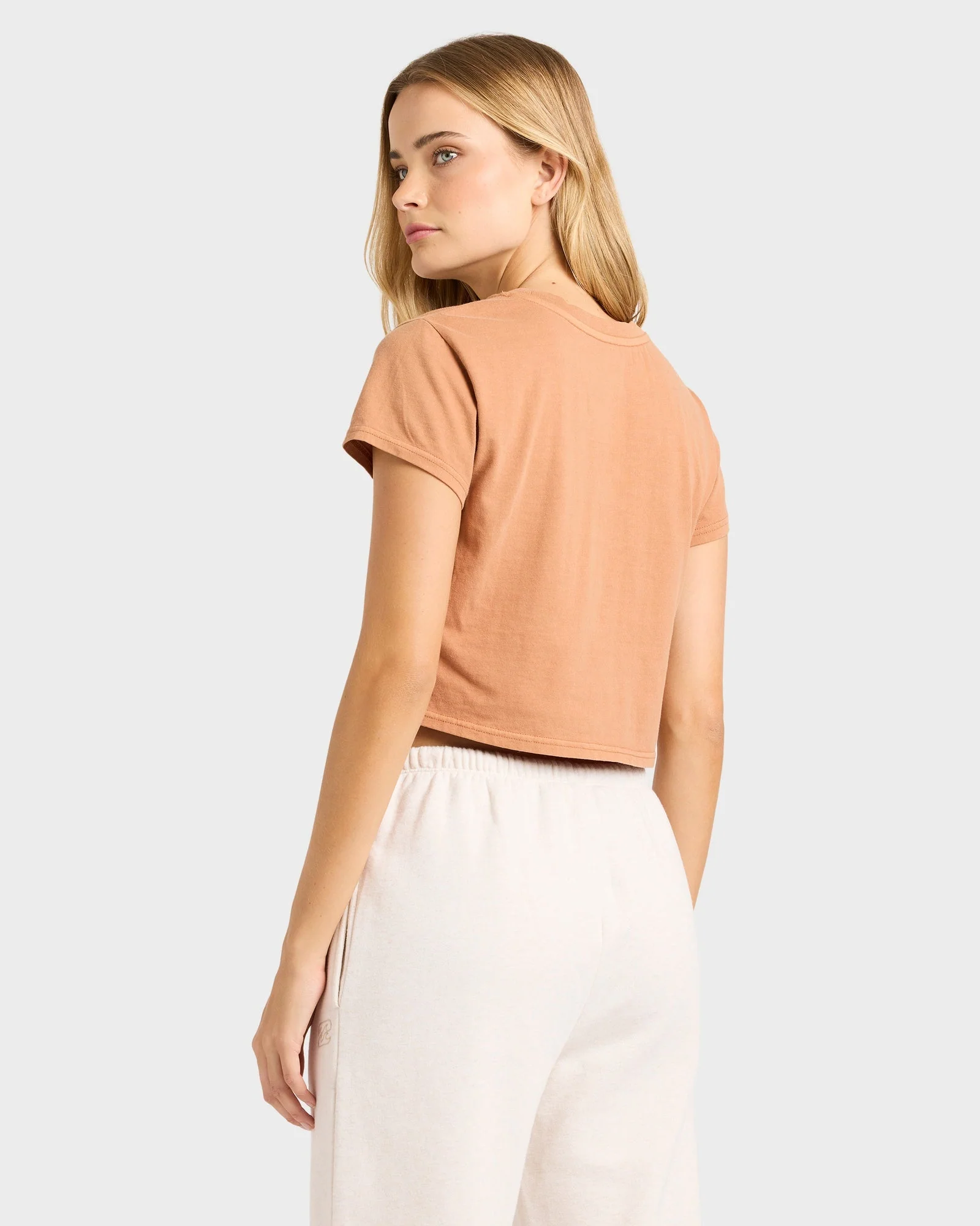 Womens Sunset Horizons Crop T-Shirt - Image 2