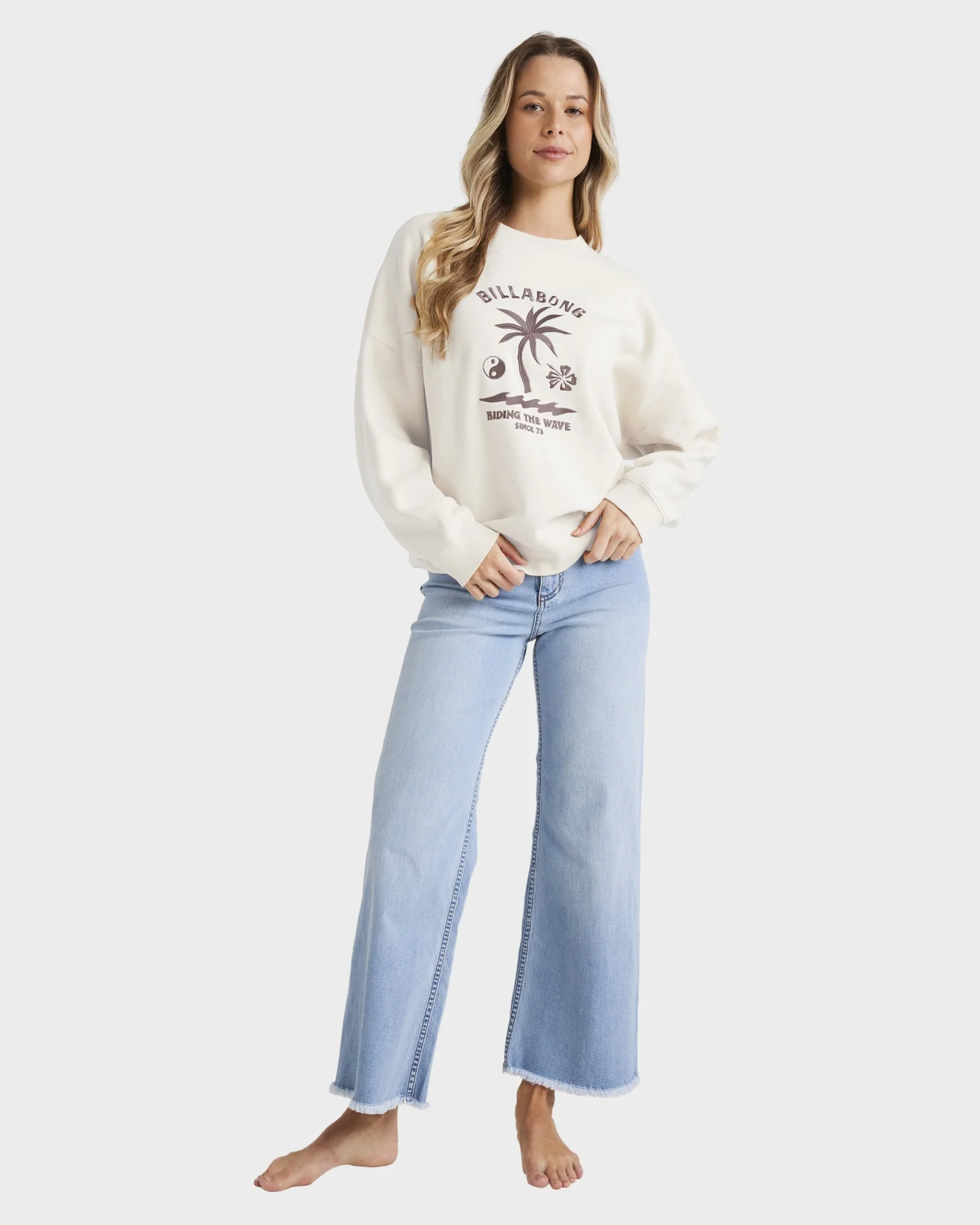 Womens Surf Club Venice Crew Neck - Image 5