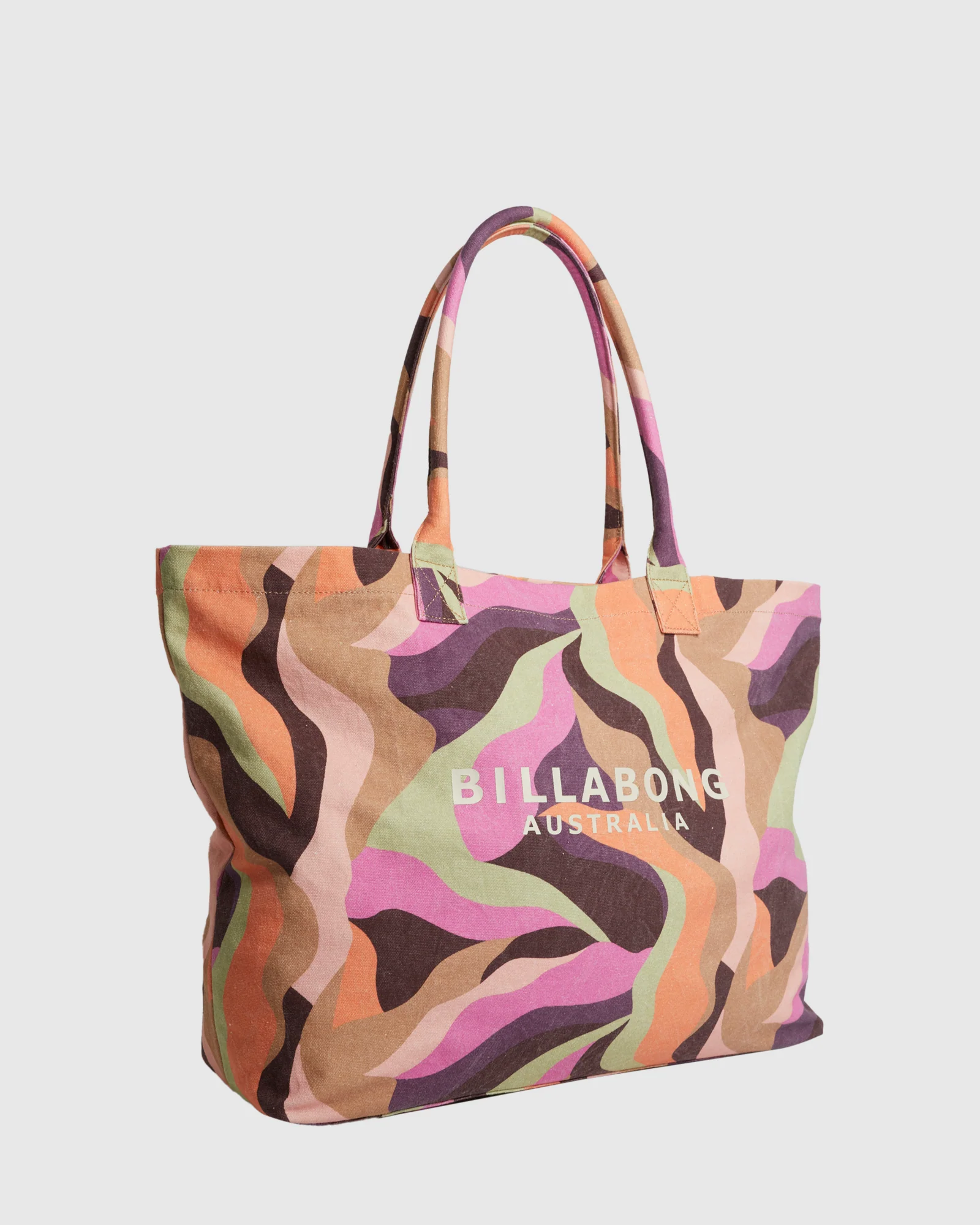 Womens Surf Swirlin Tides Tote Bag - Image 2