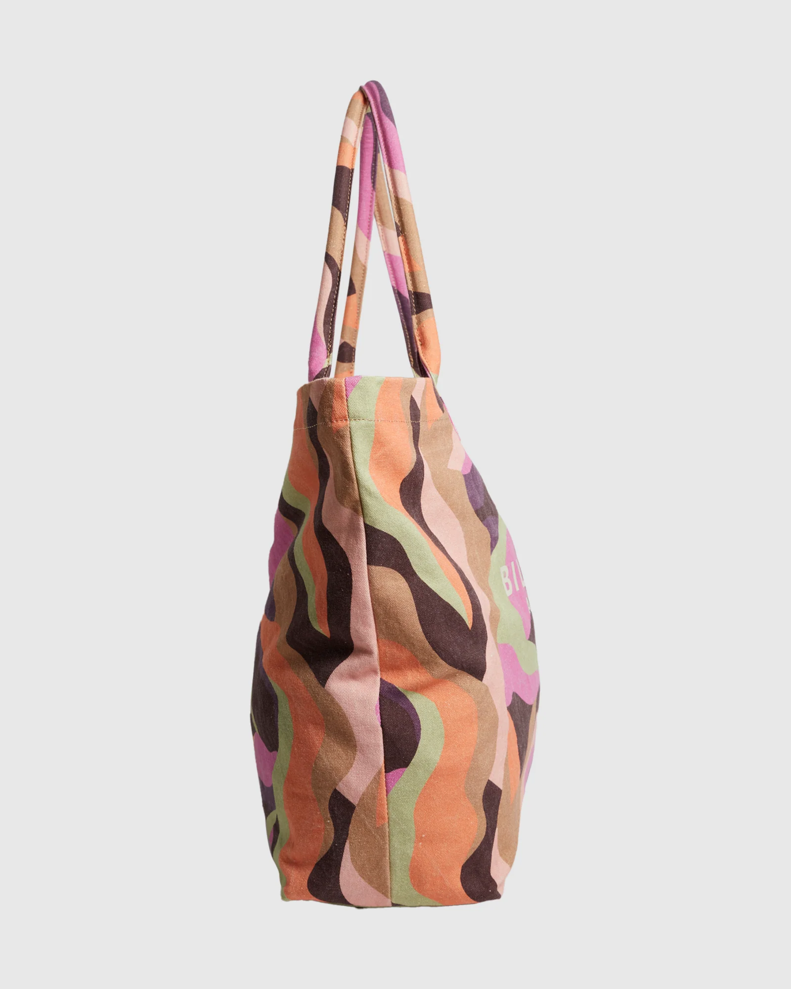Womens Surf Swirlin Tides Tote Bag - Image 6