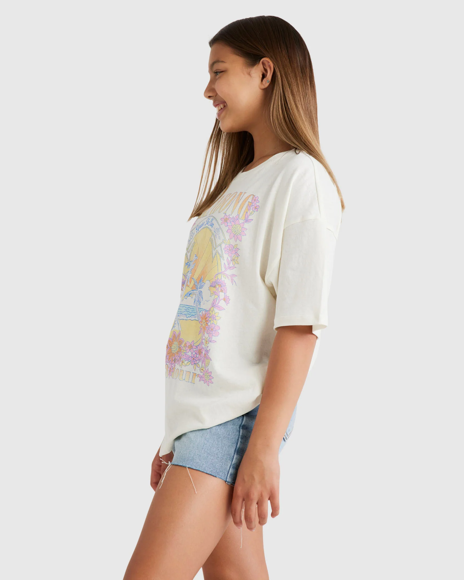 Girls 6-14 Surf Tour T-Shirt - Image 2