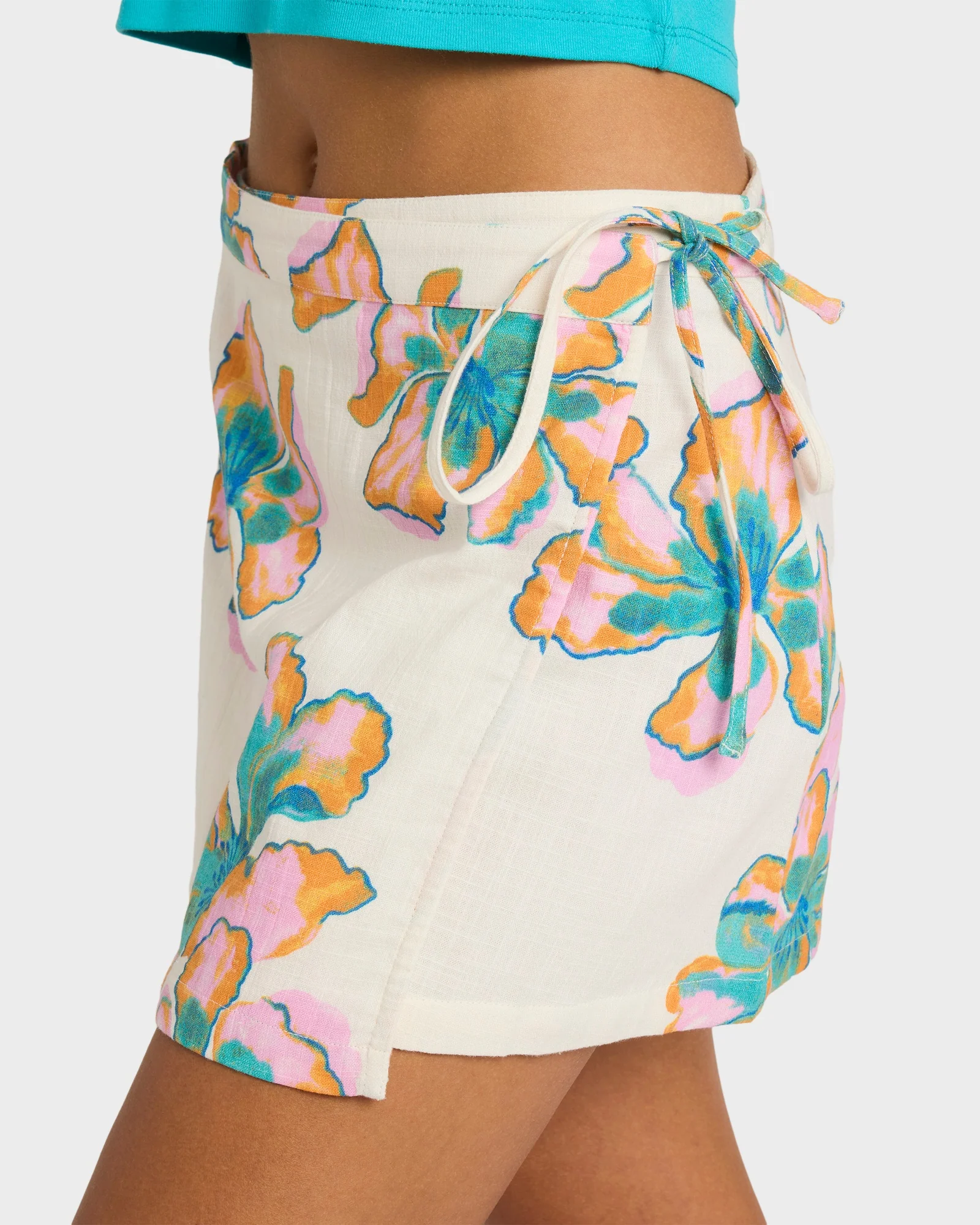 Womens Sweet Escape Wrap Mini Skirt - Image 4