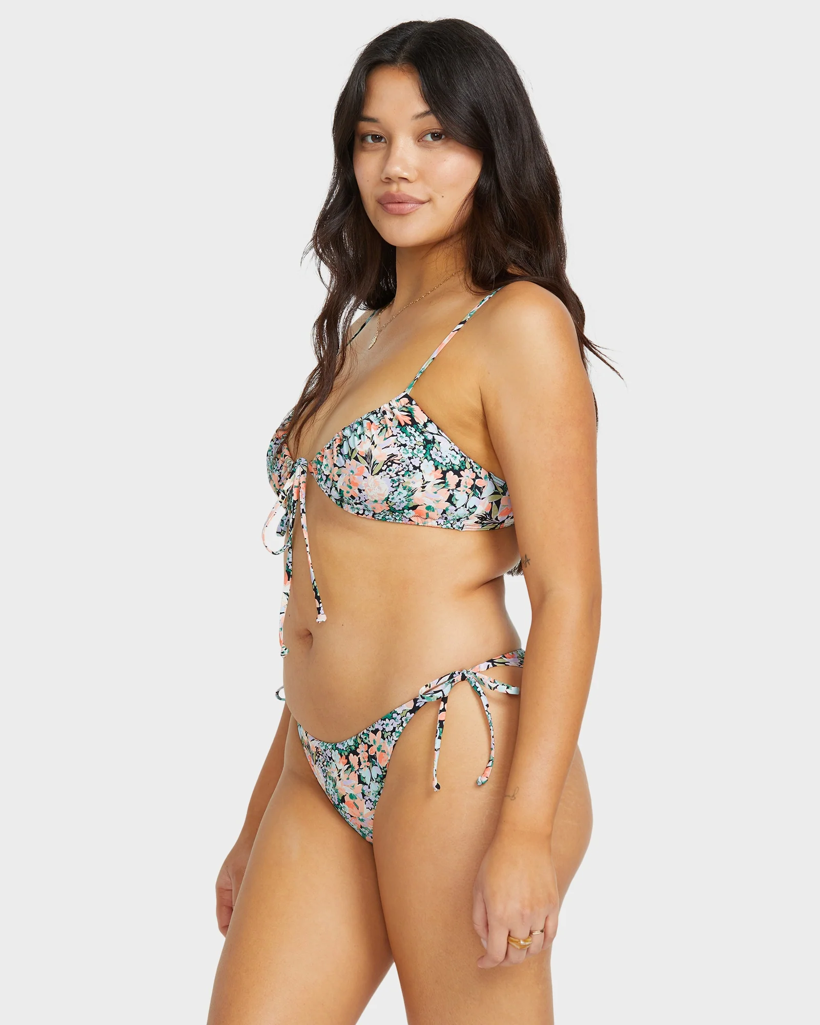 Womens Sweet Fields Tie Side Tanga Bikini Bottom - Image 2