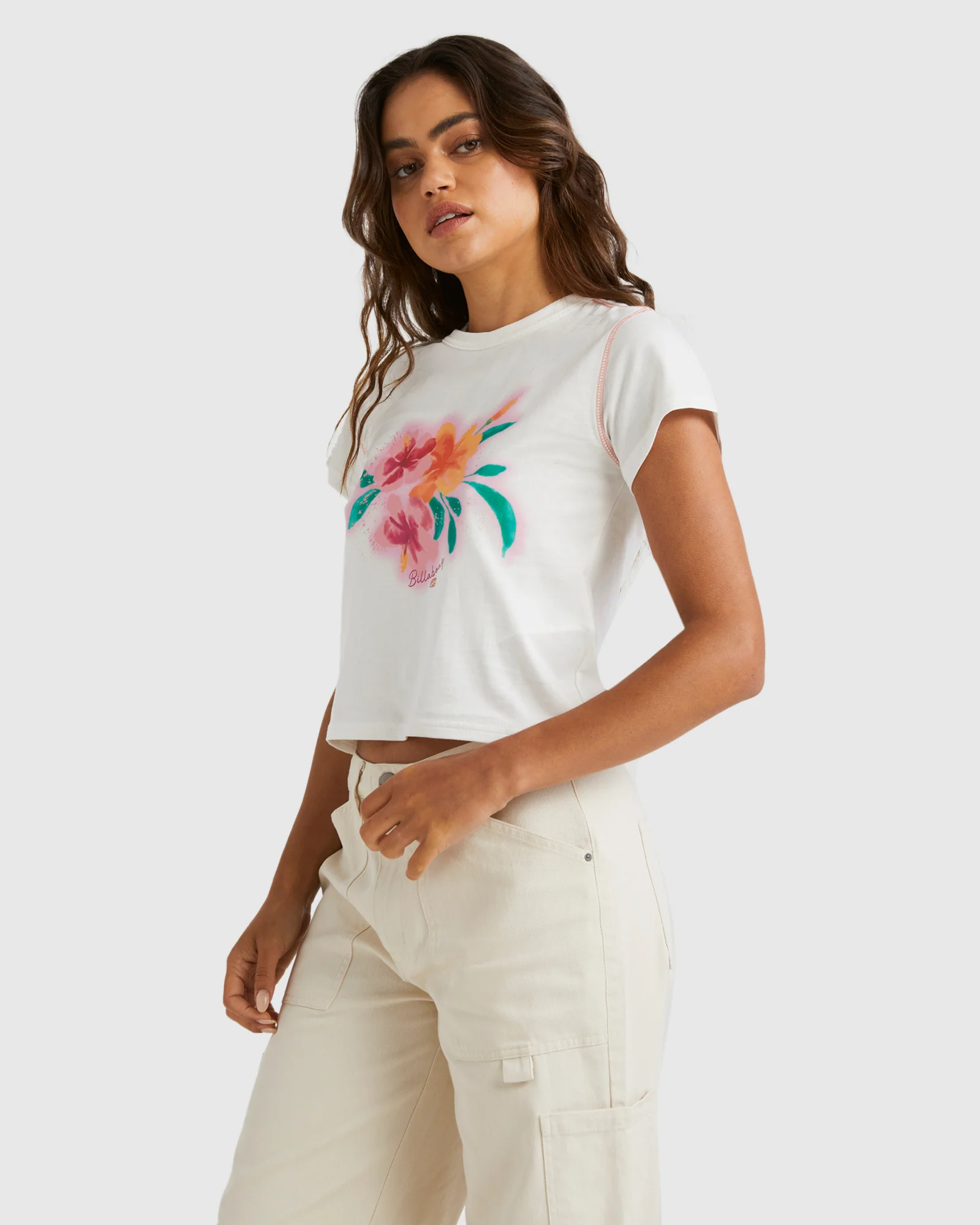 Womens Sweet Meadow T-Shirt - Image 2