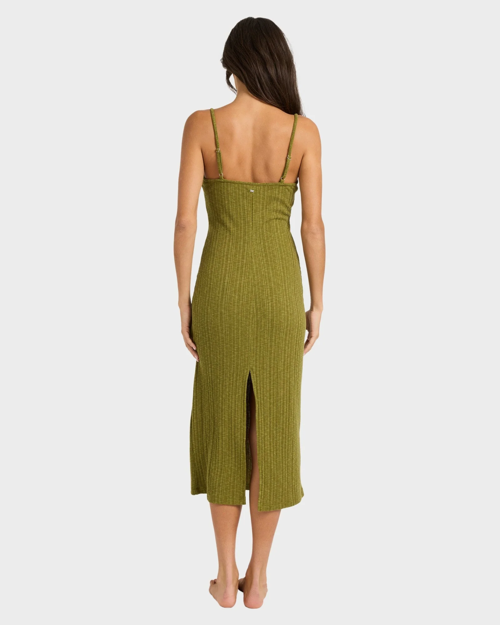Womens Sweet Moves Knit Midi Dress - Image 3