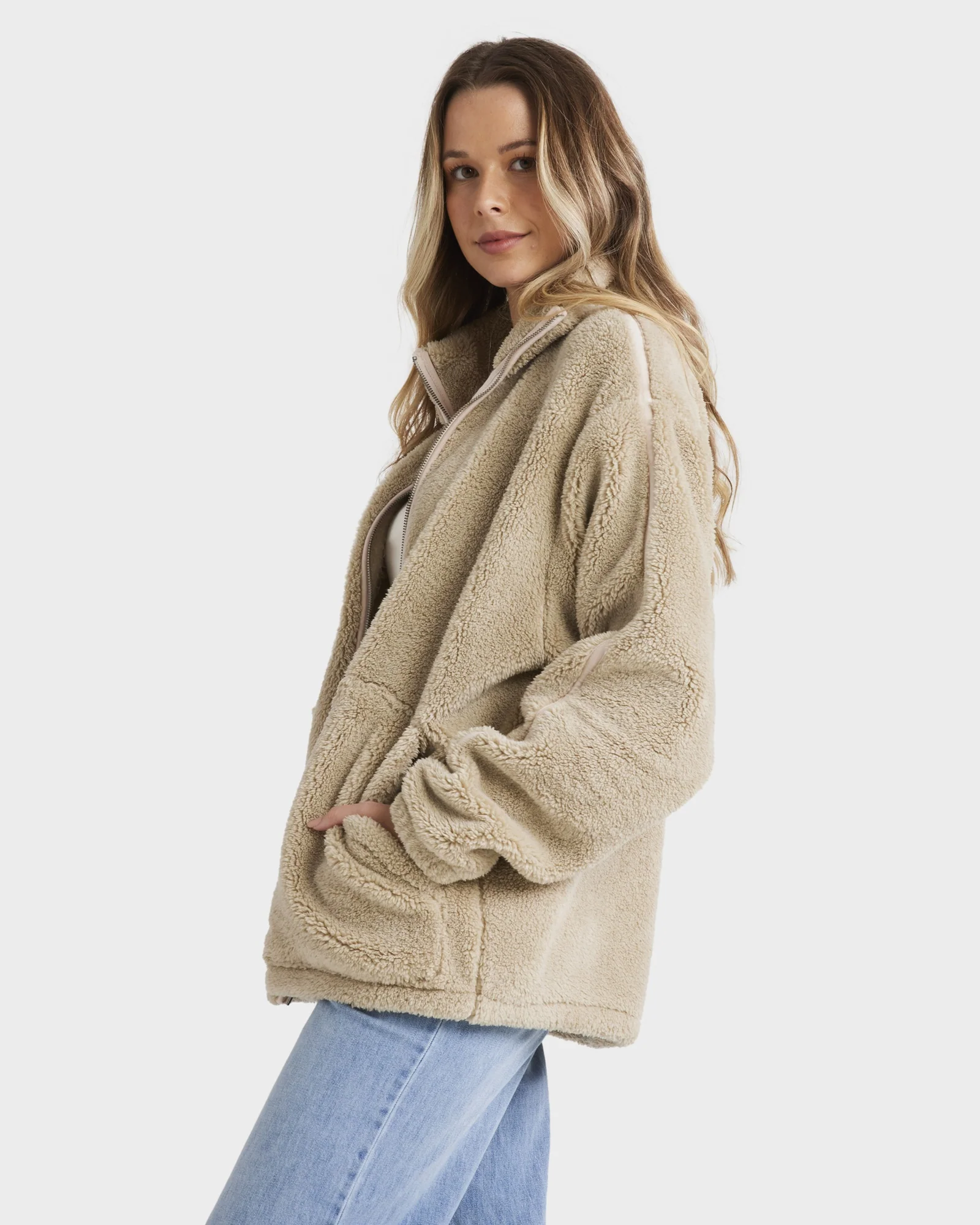 Womens Sweet Ride Fleece Jacket - Image 2