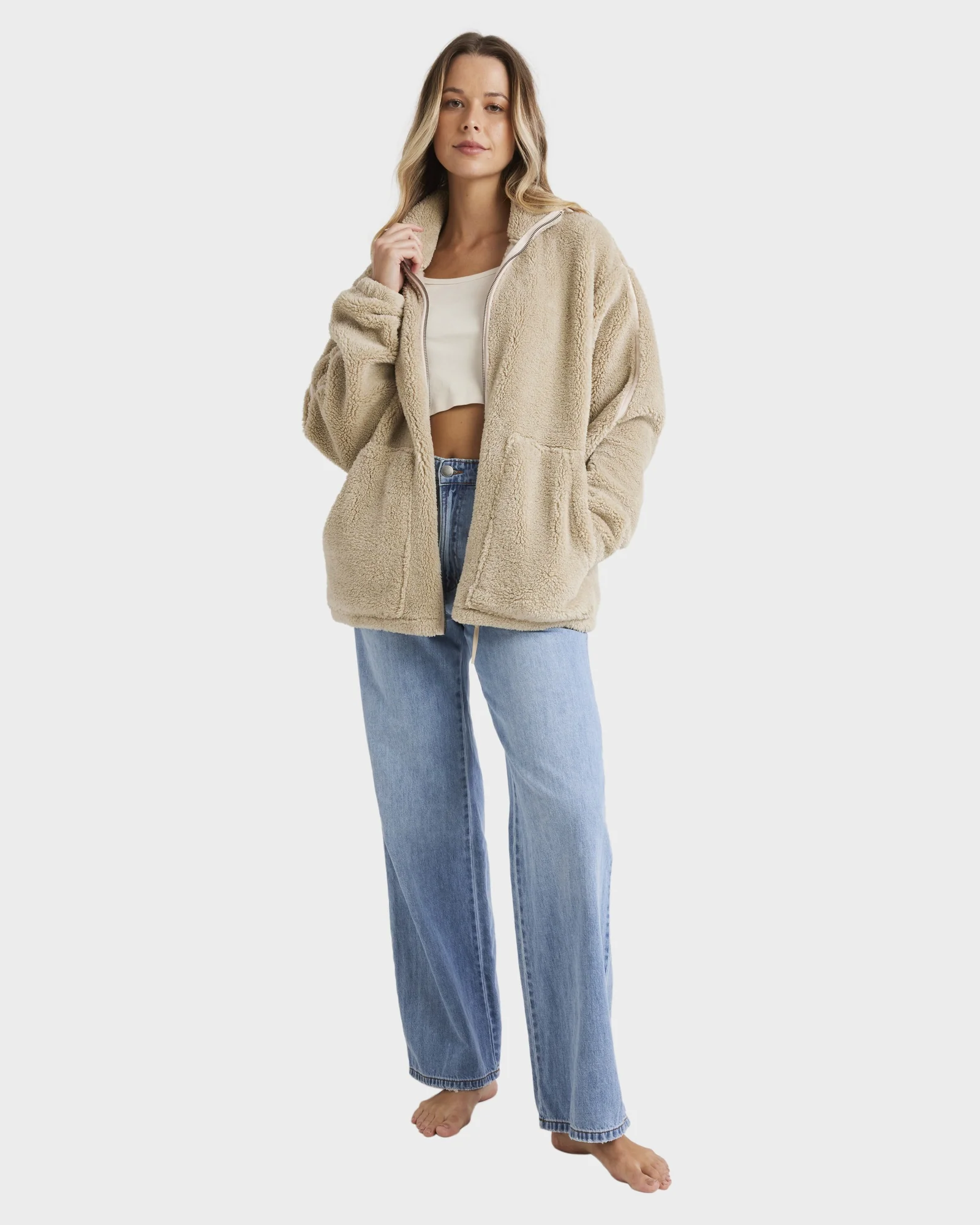 Womens Sweet Ride Fleece Jacket - Image 5