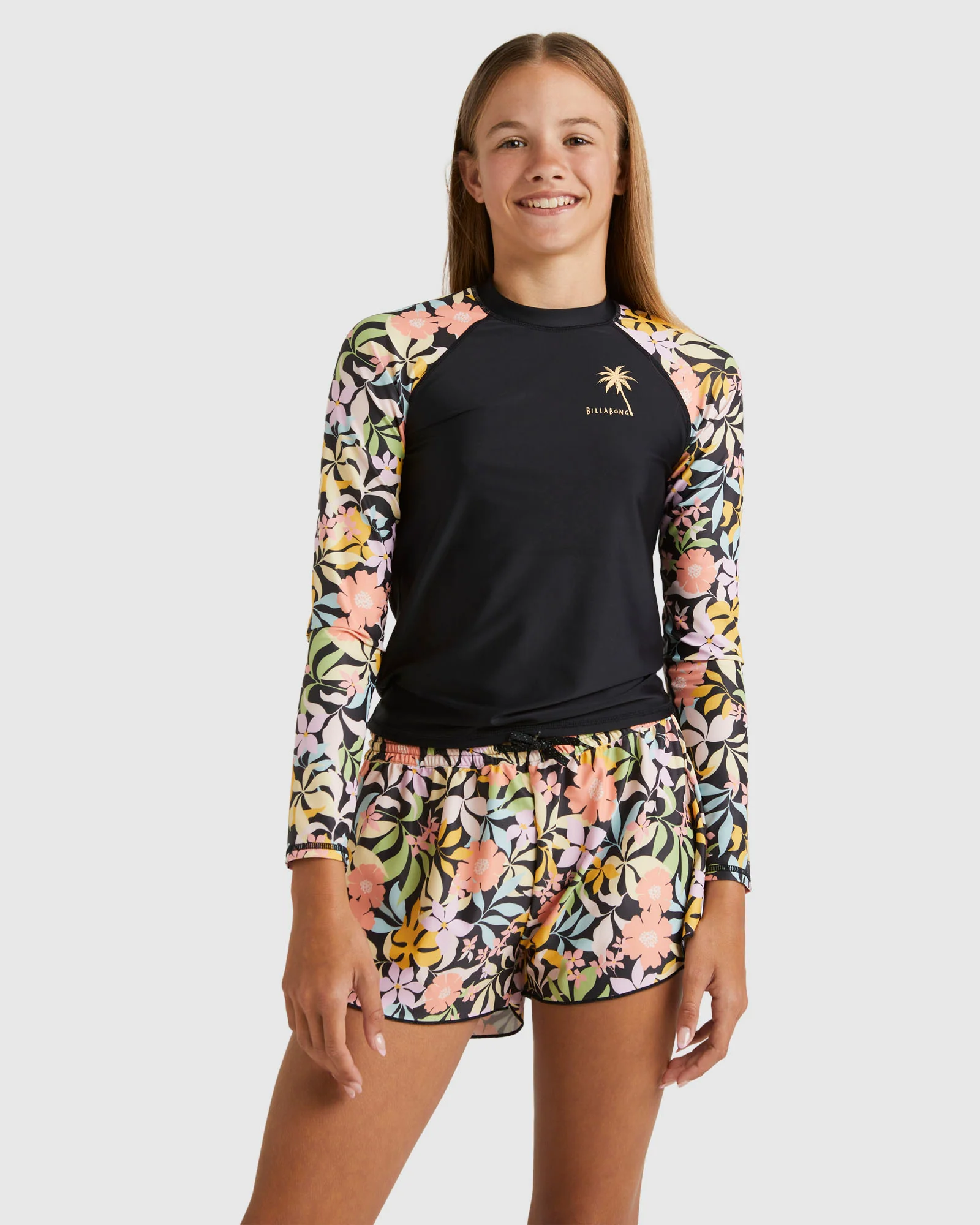 Girls 6-16 Sweet Talkin Swim Volley Boardshorts