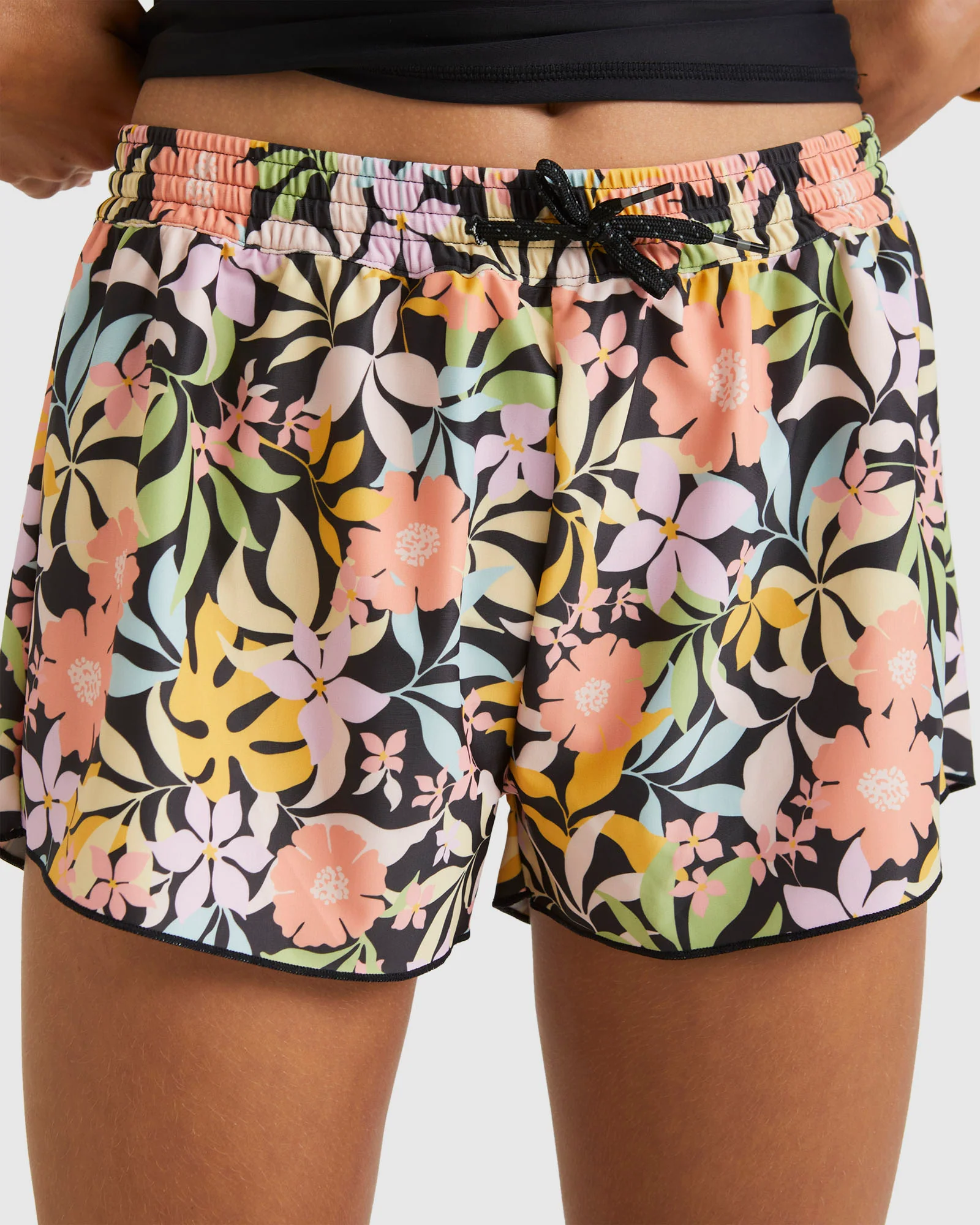 Girls 6-16 Sweet Talkin Swim Volley Boardshorts - Image 4