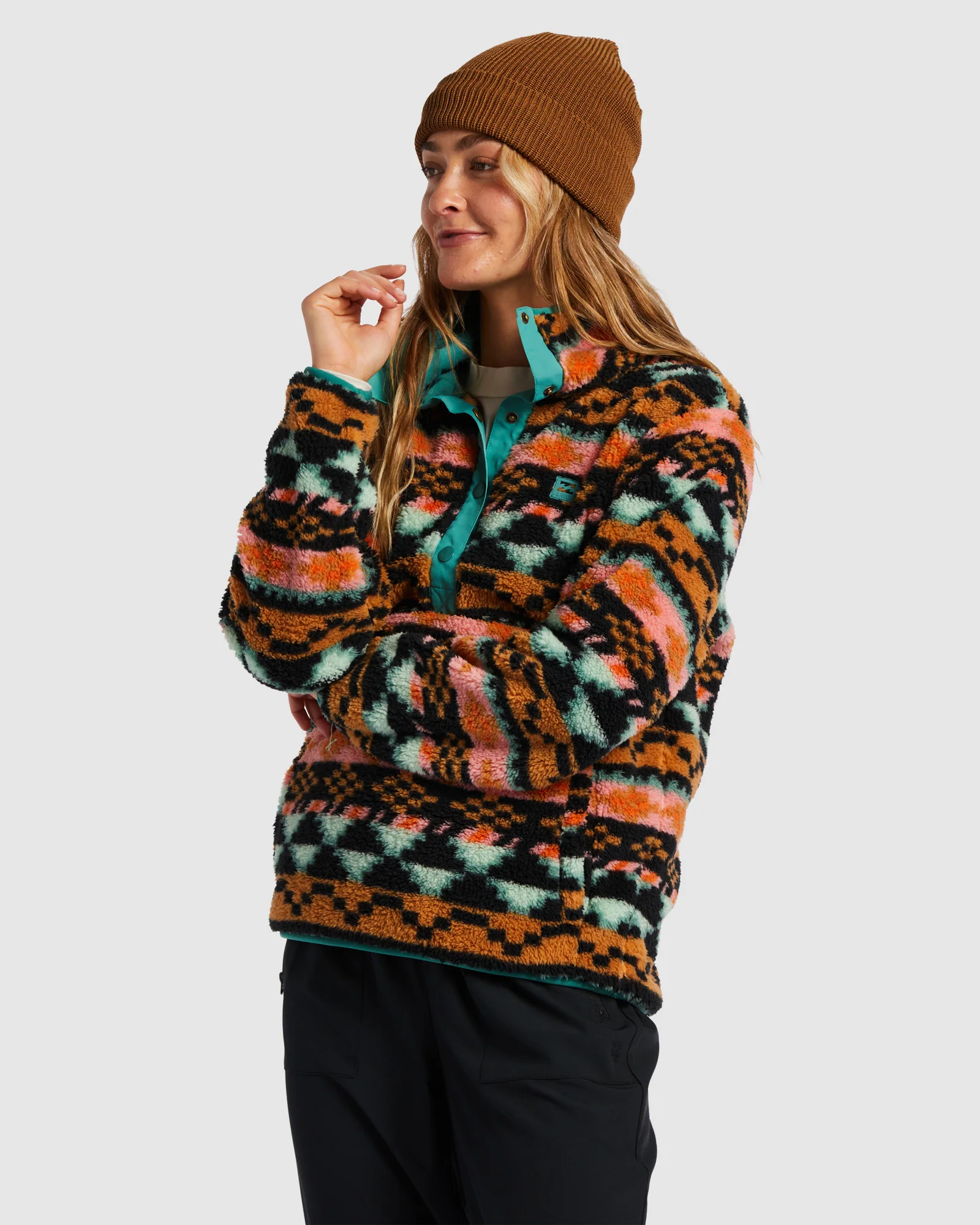 Womens Switchback Fleece Pullover - Image 2