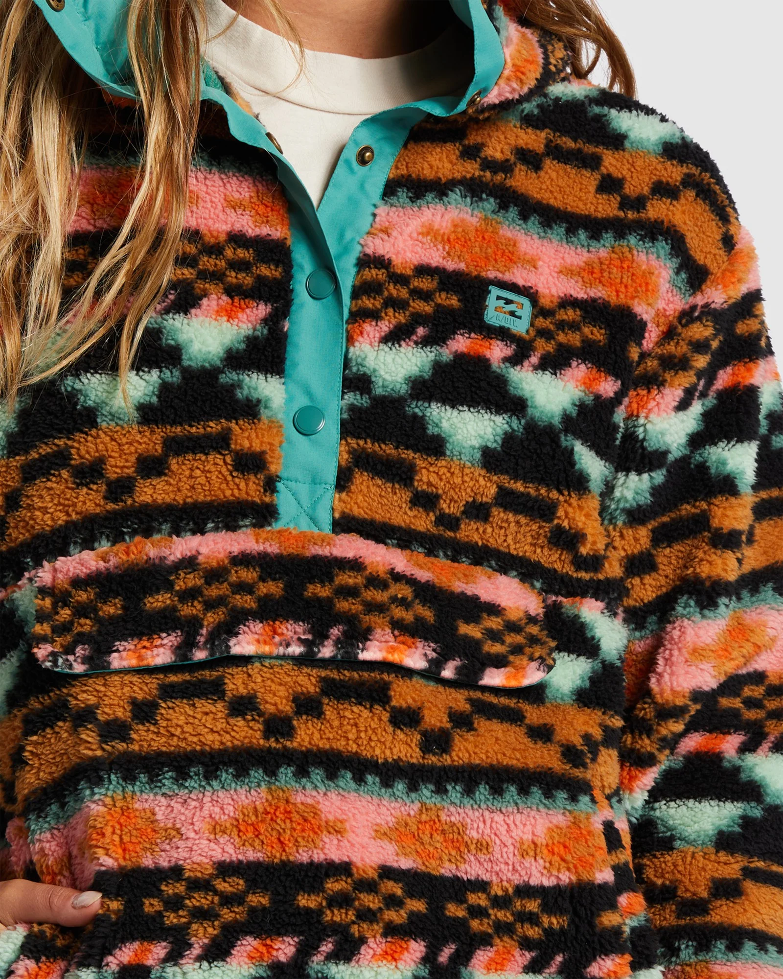 Womens Switchback Fleece Pullover - Image 4