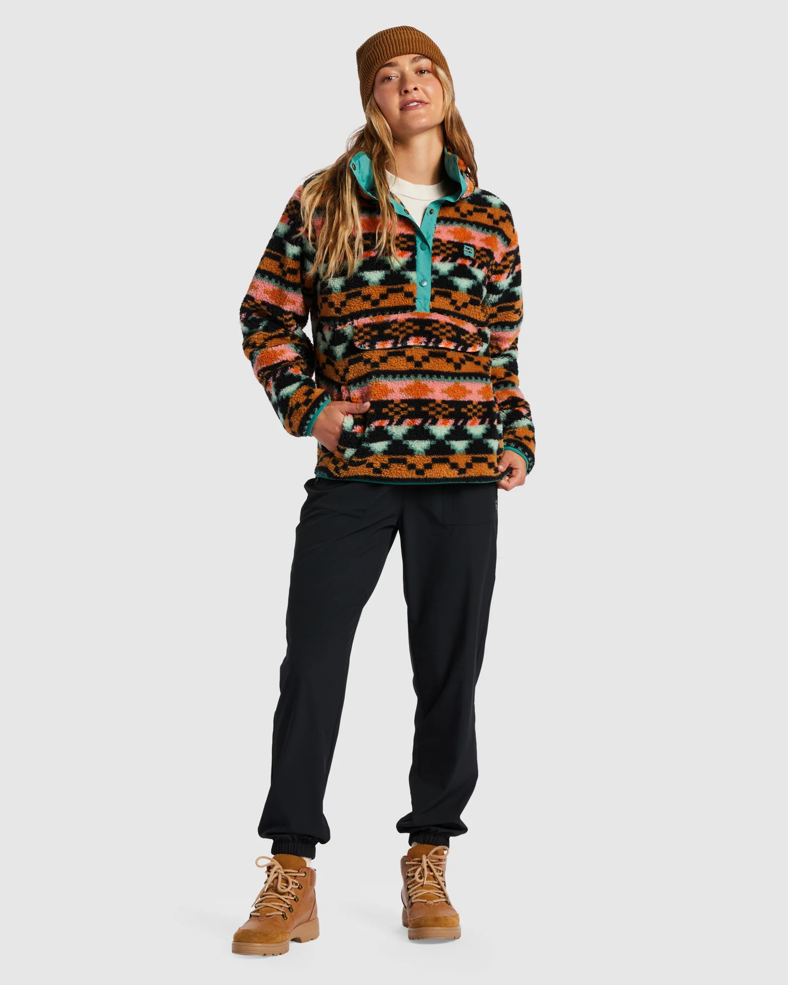 Womens Switchback Fleece Pullover - Image 5