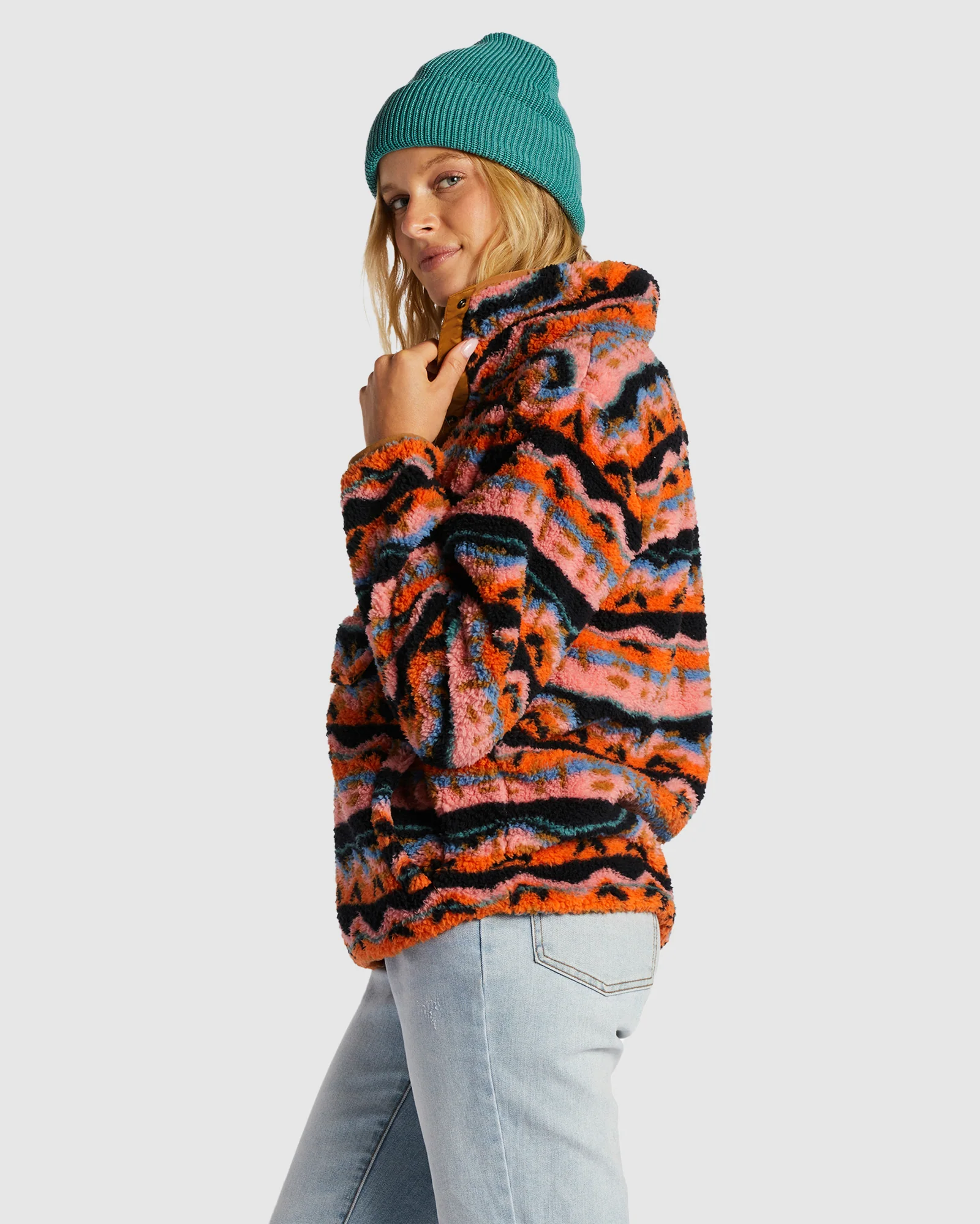 Womens Switchback Fleece Jumper - Image 2