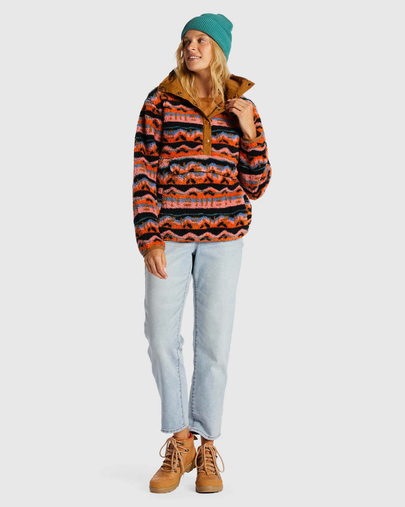 Womens Switchback Fleece Jumper - Image 5
