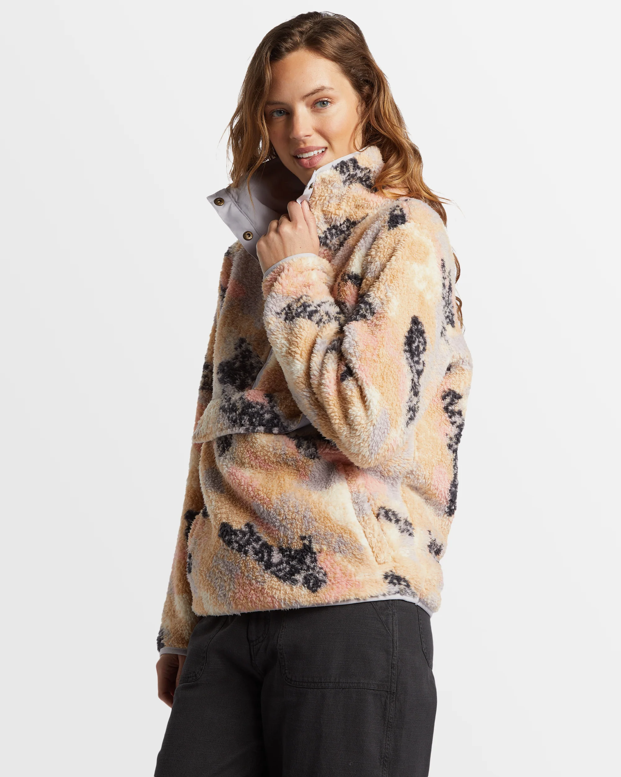 Womens Switchback Fleece Pullover - Image 2