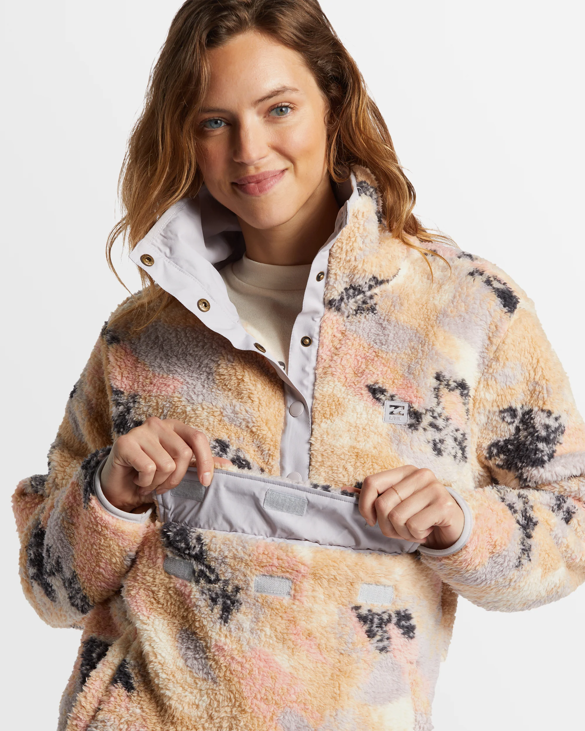Womens Switchback Fleece Pullover - Image 5
