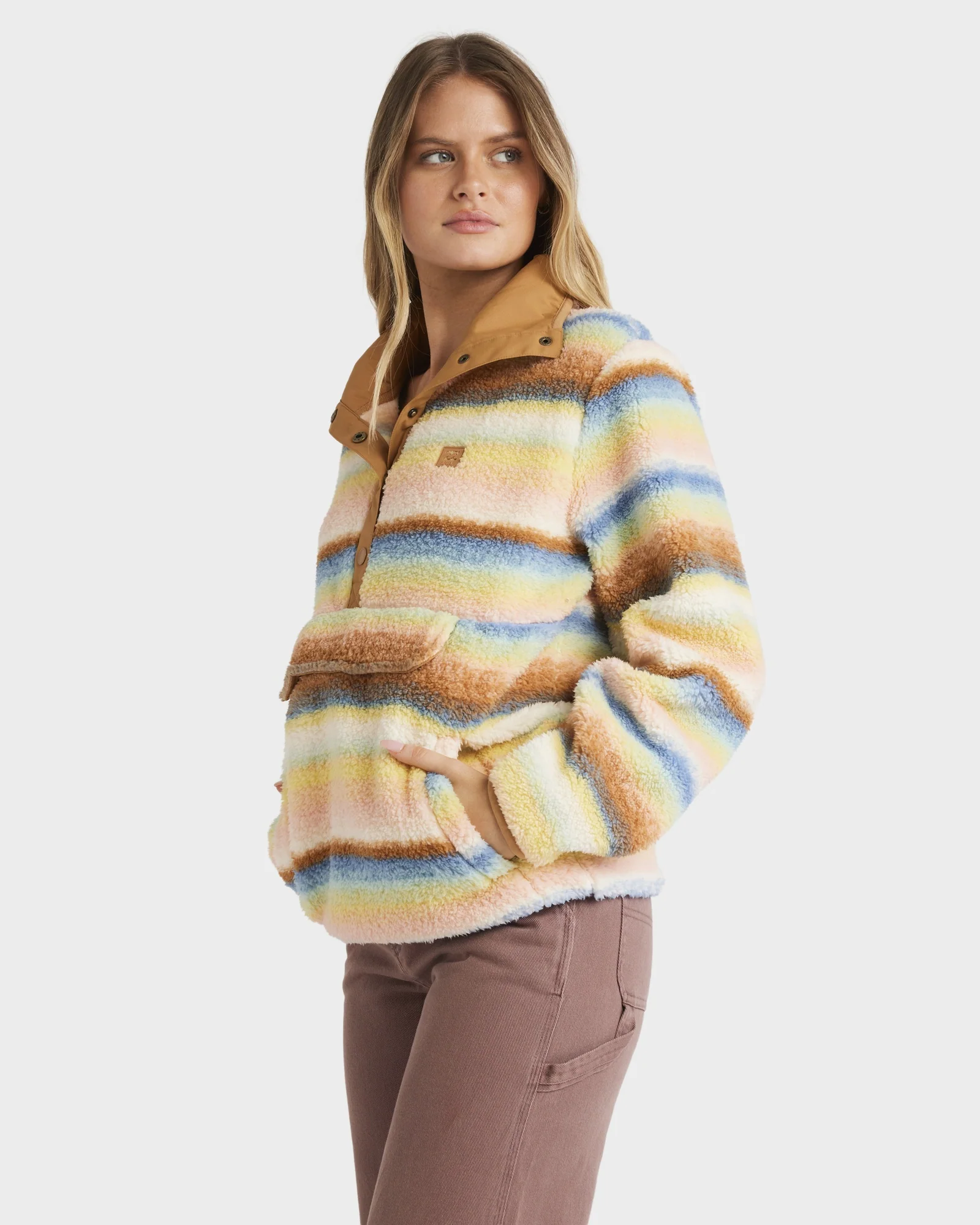 Womens Switchback Fleece Pullover - Image 3