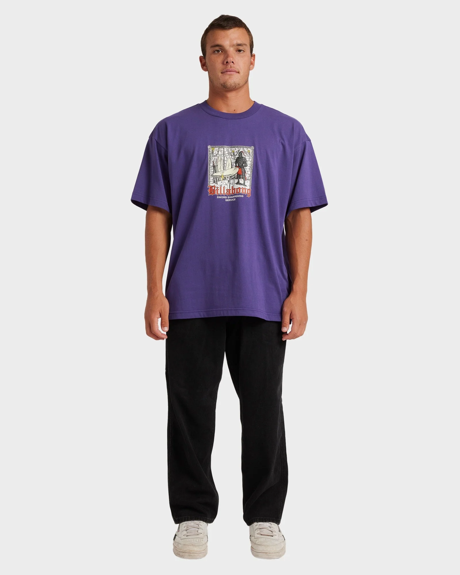 Mens Sword Sharpening OG T-Shirt - Image 5