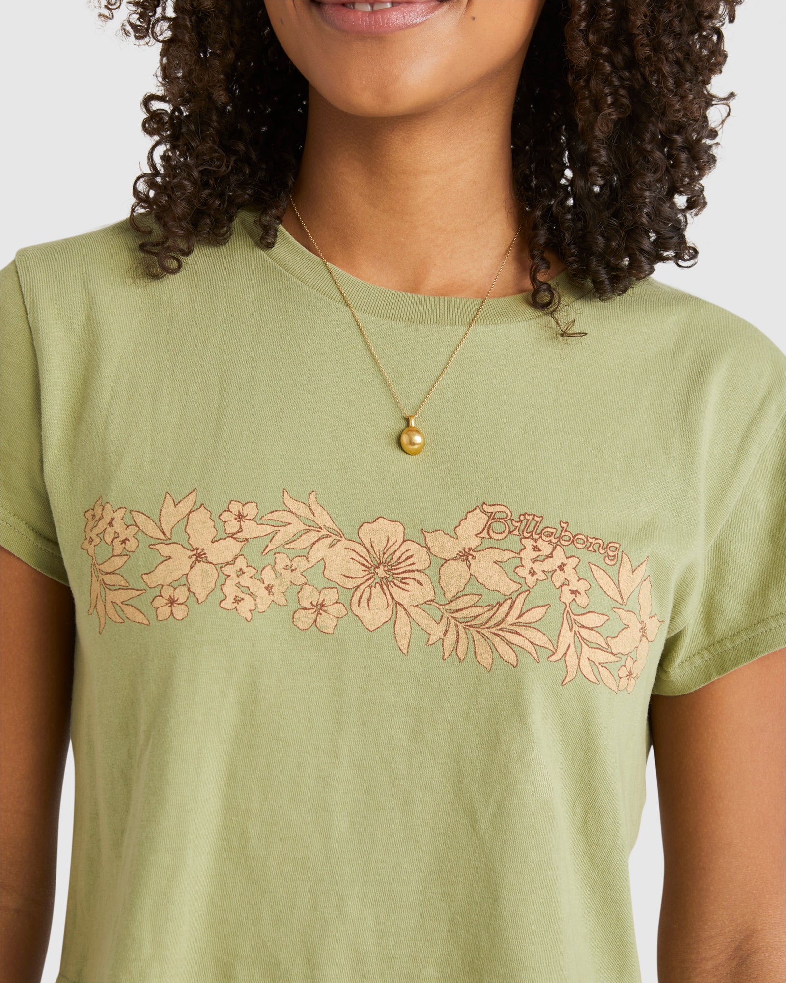 Womens Tahiti Crop T-Shirt - Image 4