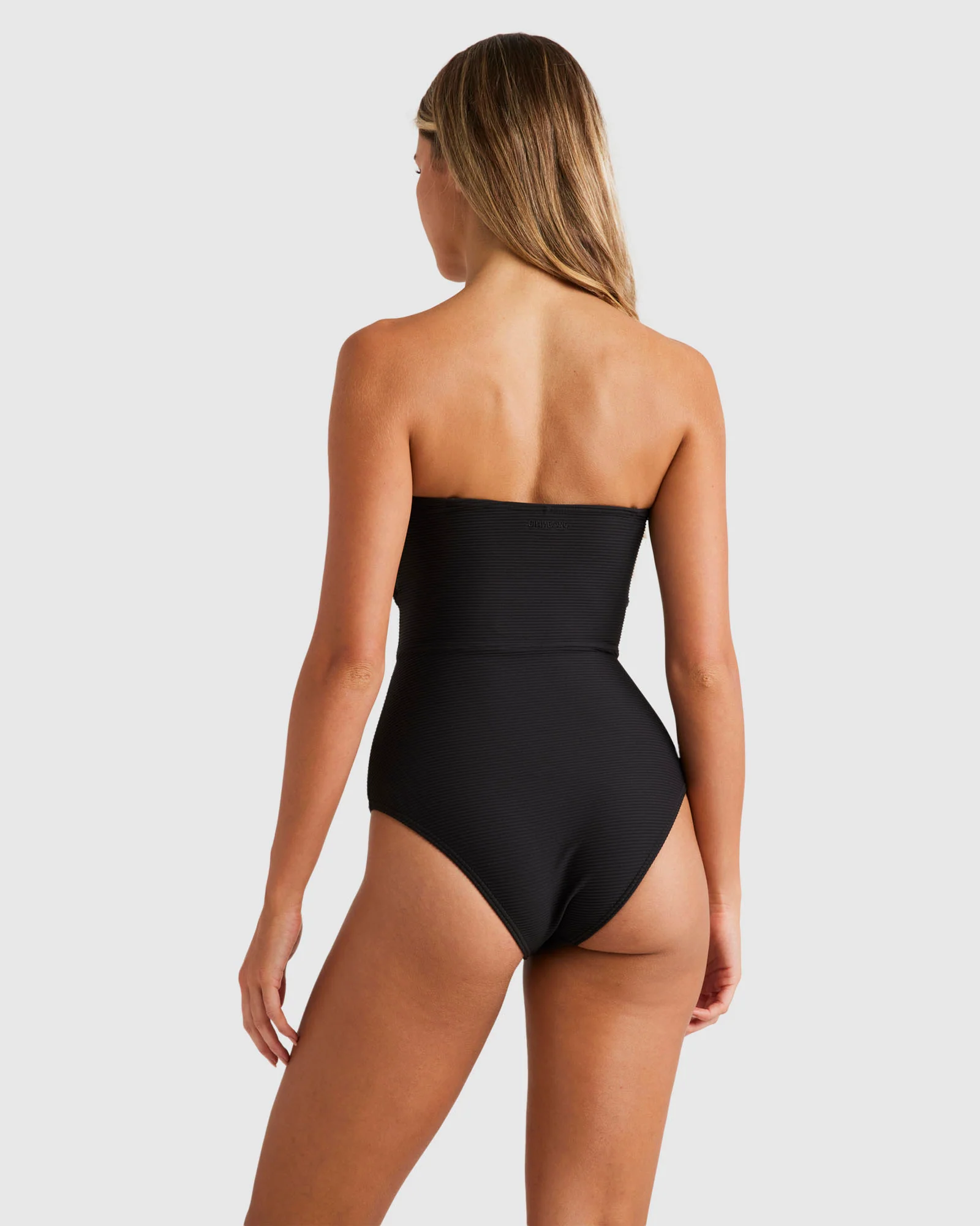 Womens Tanlines Bandeau One Piece Swimsuit - Image 3