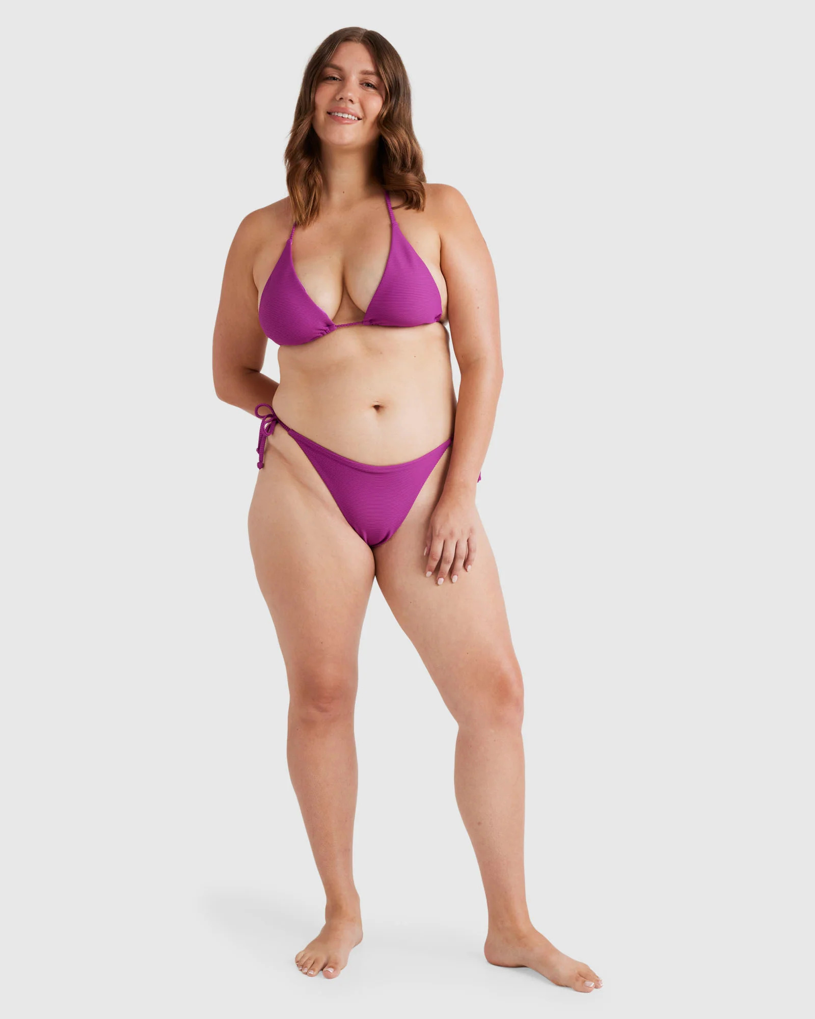 Womens Tanlines Multi Triangle Bikini Top - Image 5