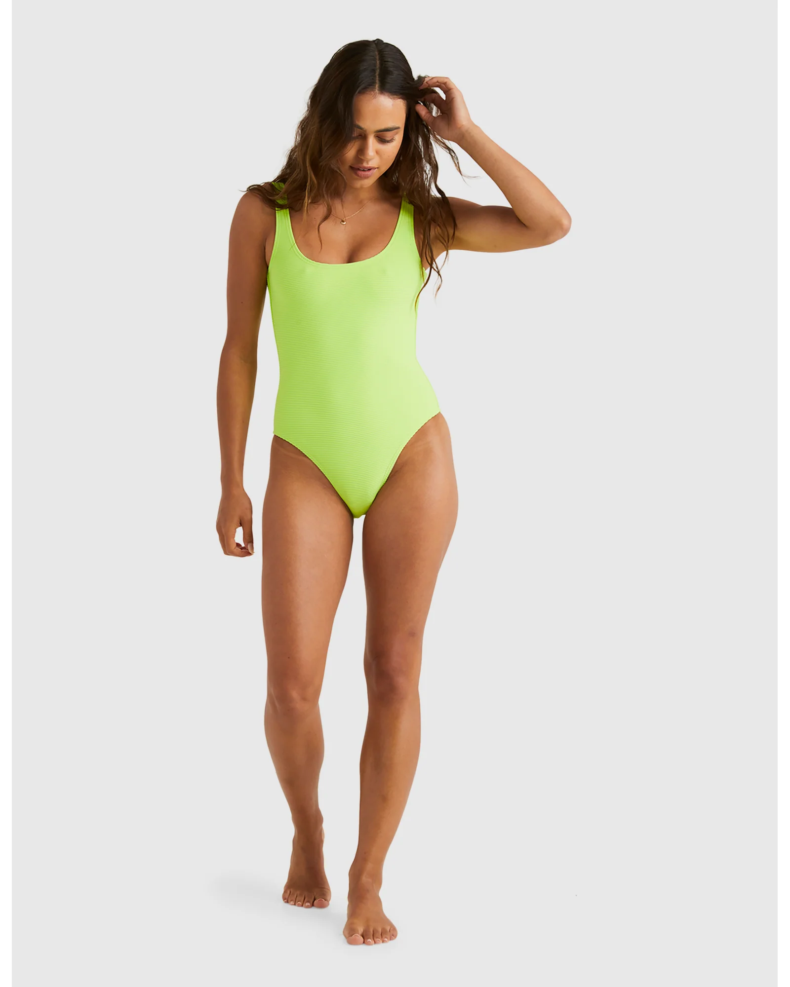 Womens Tanlines Tanker One Piece - Image 5