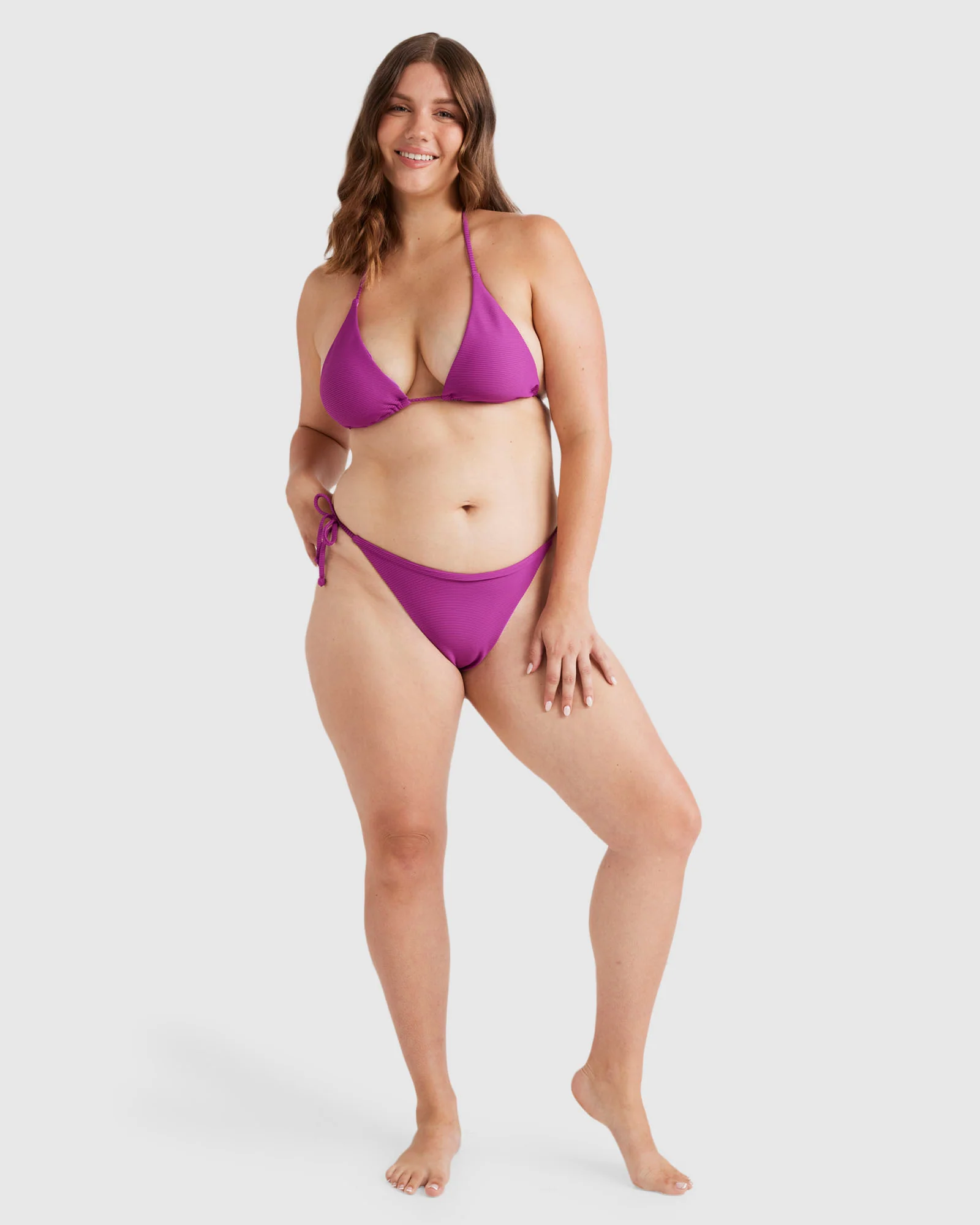 Womens Tanlines Tie Side Tanga Bikini Bottom - Image 5
