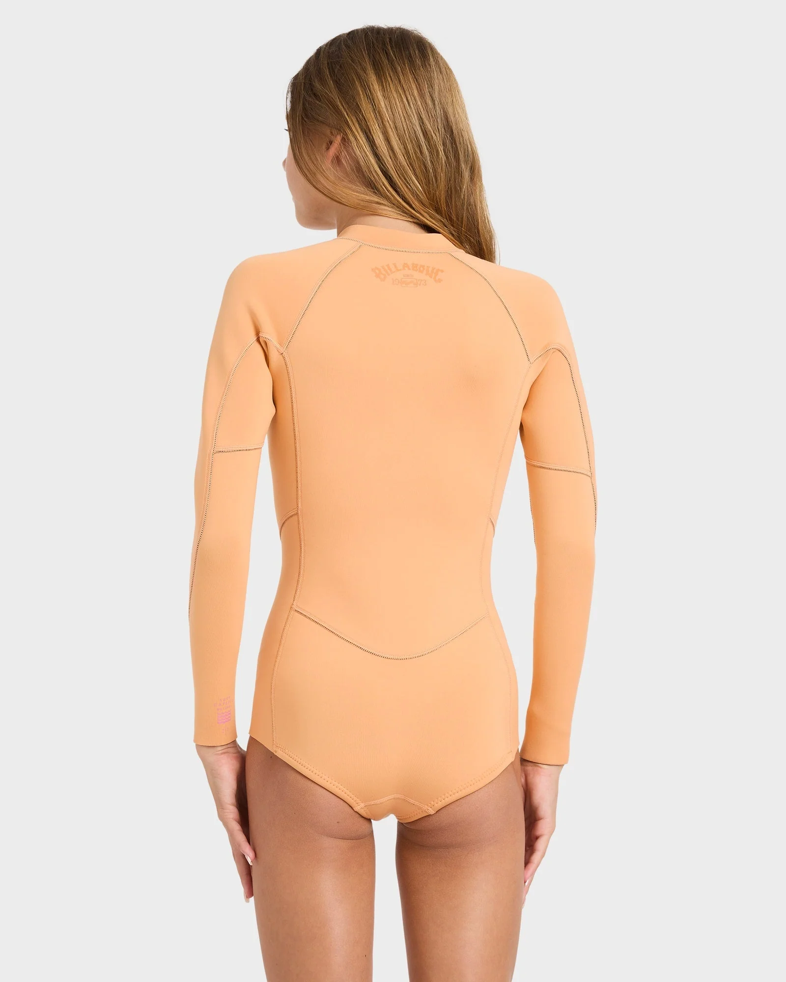 Girls 8-14 2/2mm Teen Salty Dayz Nat Long Sleeve Springsuit - Image 2