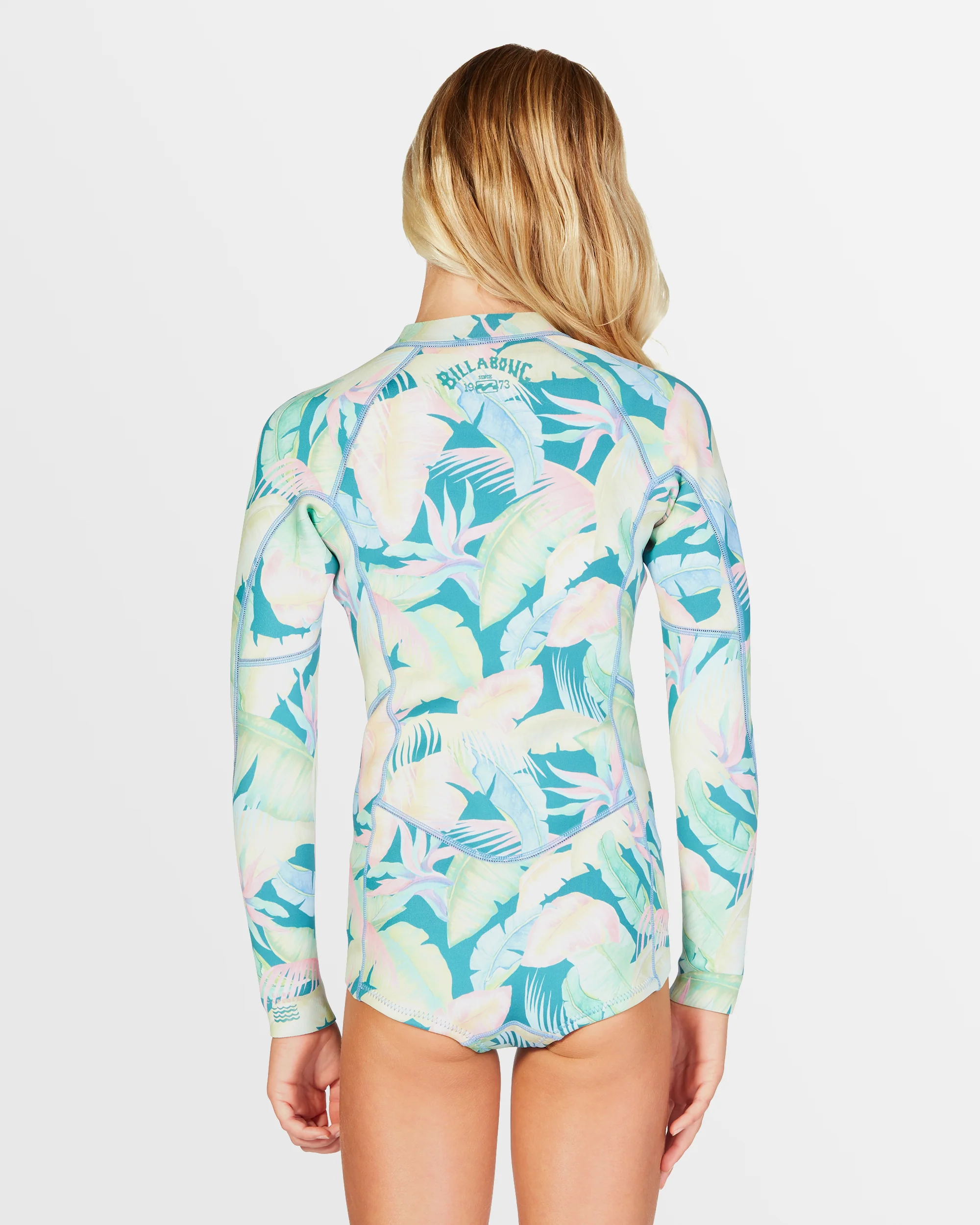 Girls 2-14 Salty Dayz Long Sleeve Springsuit - Image 3