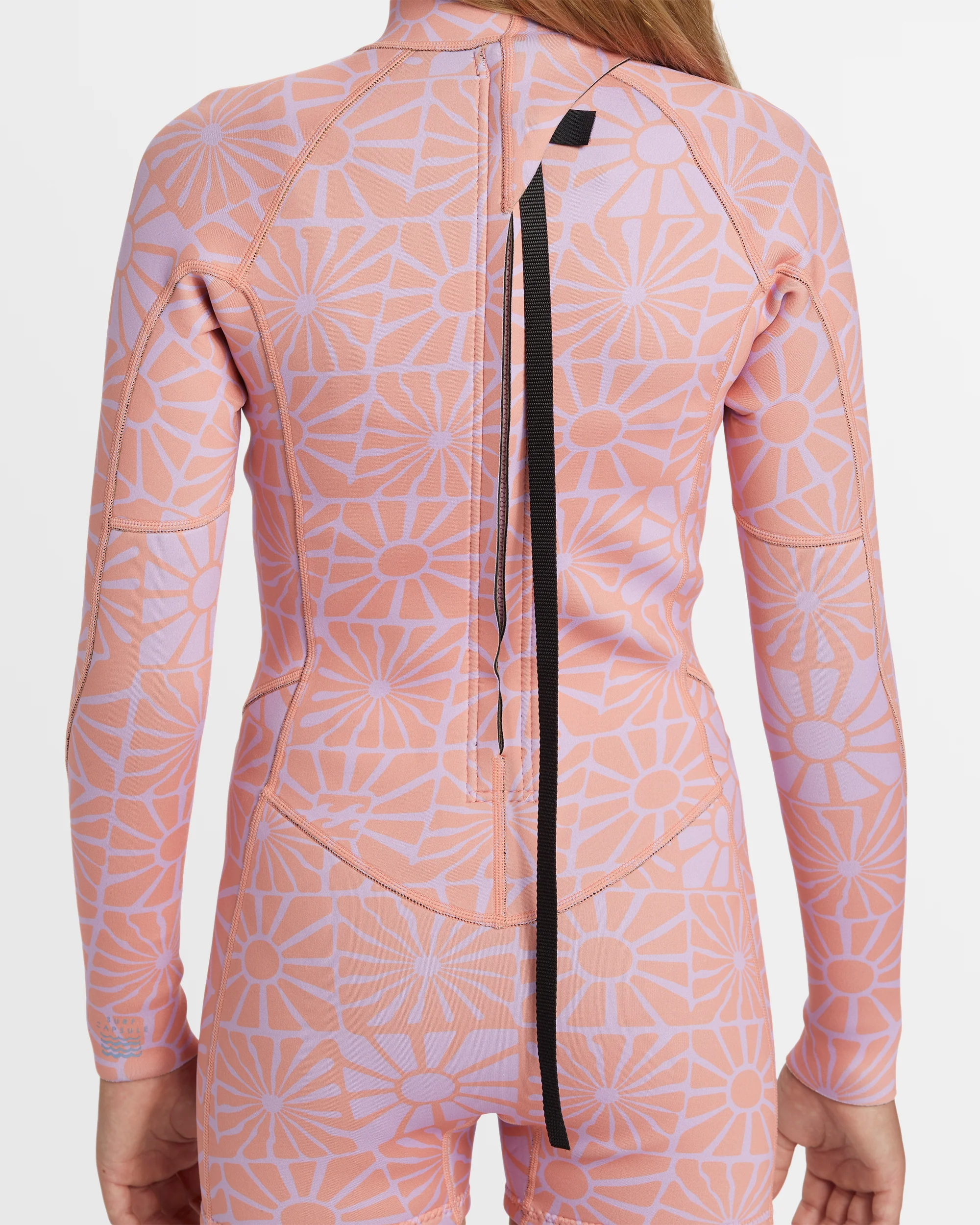 Girls 6-16 Spring Fever Natural Long Sleeve Springsuit - Image 4