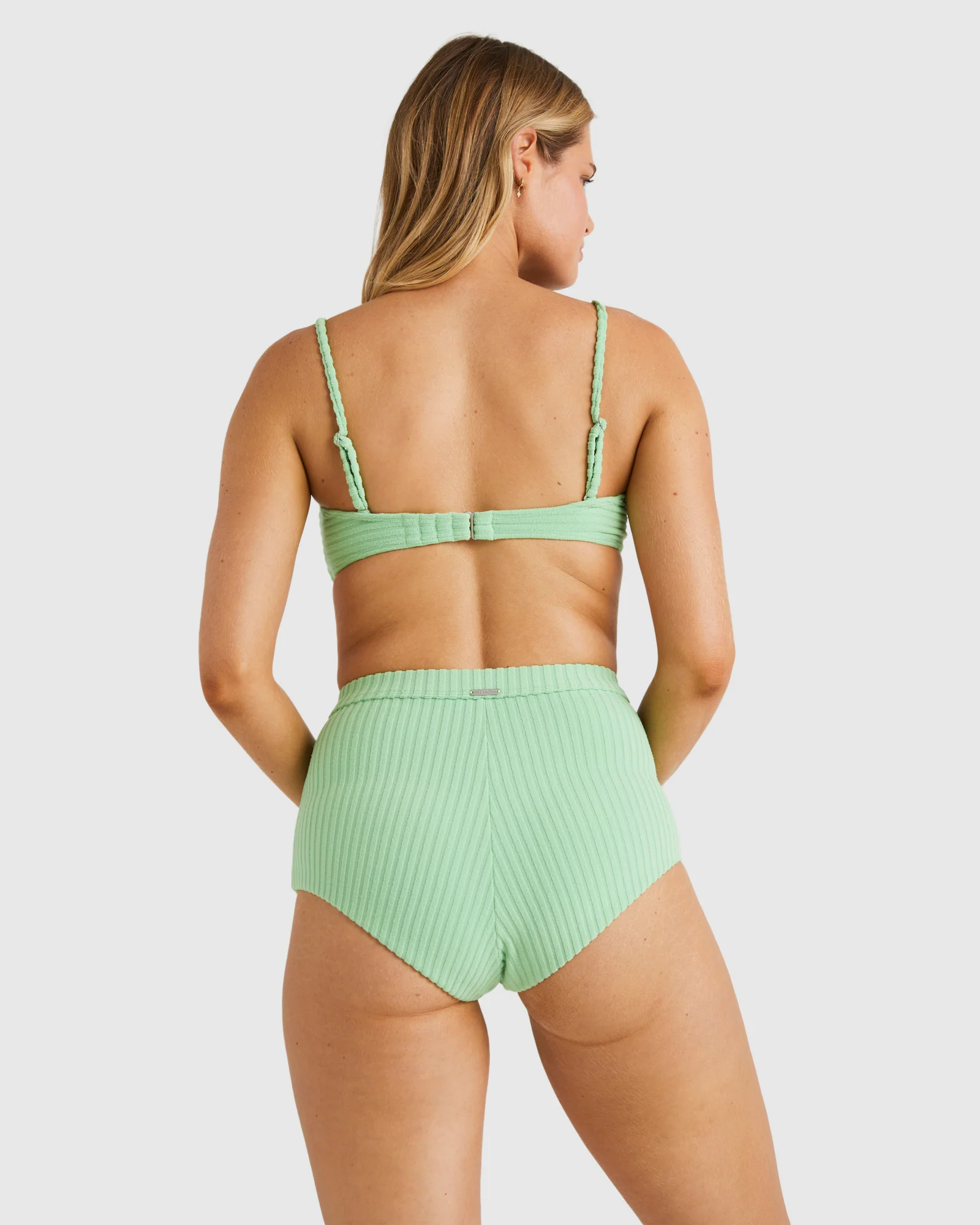 Womens Terry Rib Avalon Bikini Bottom - Image 3