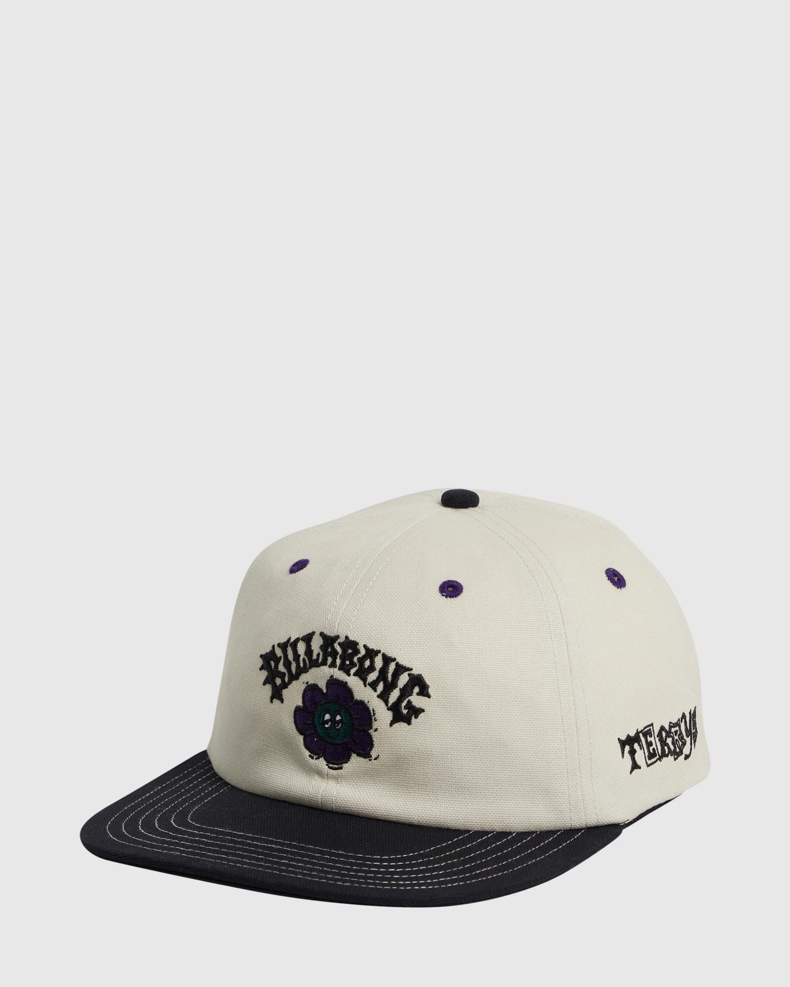 Mens Terrys Flower Snapback Cap - Image 2