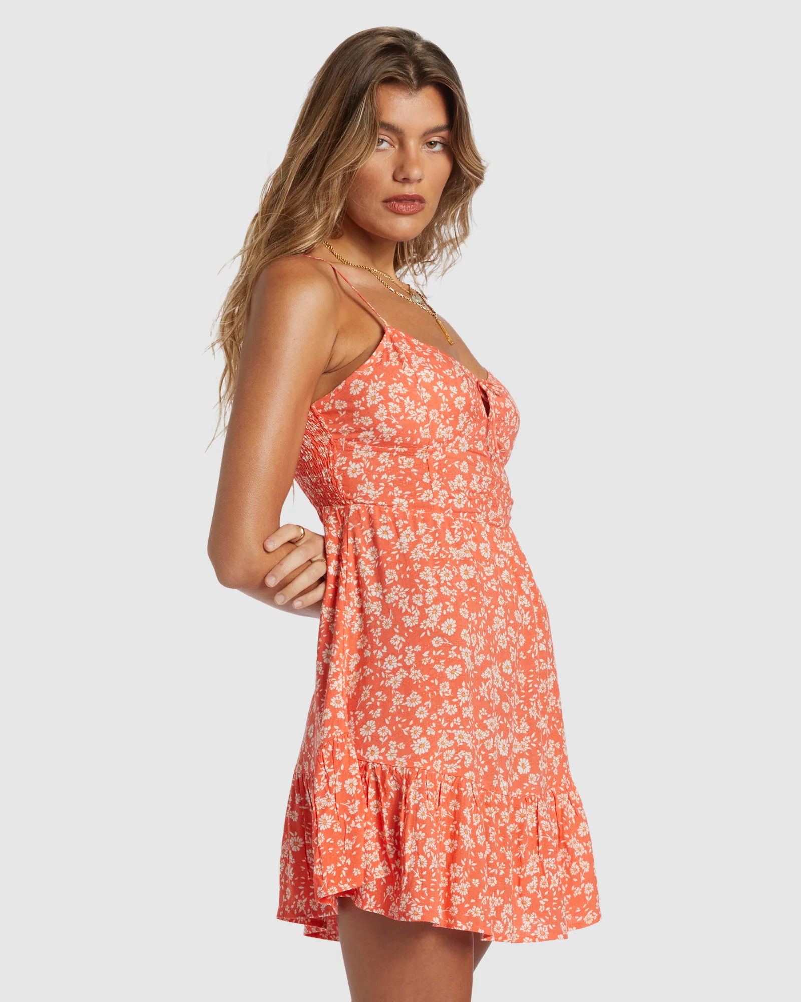 Womens Texas Beach Mini Dress - Image 2
