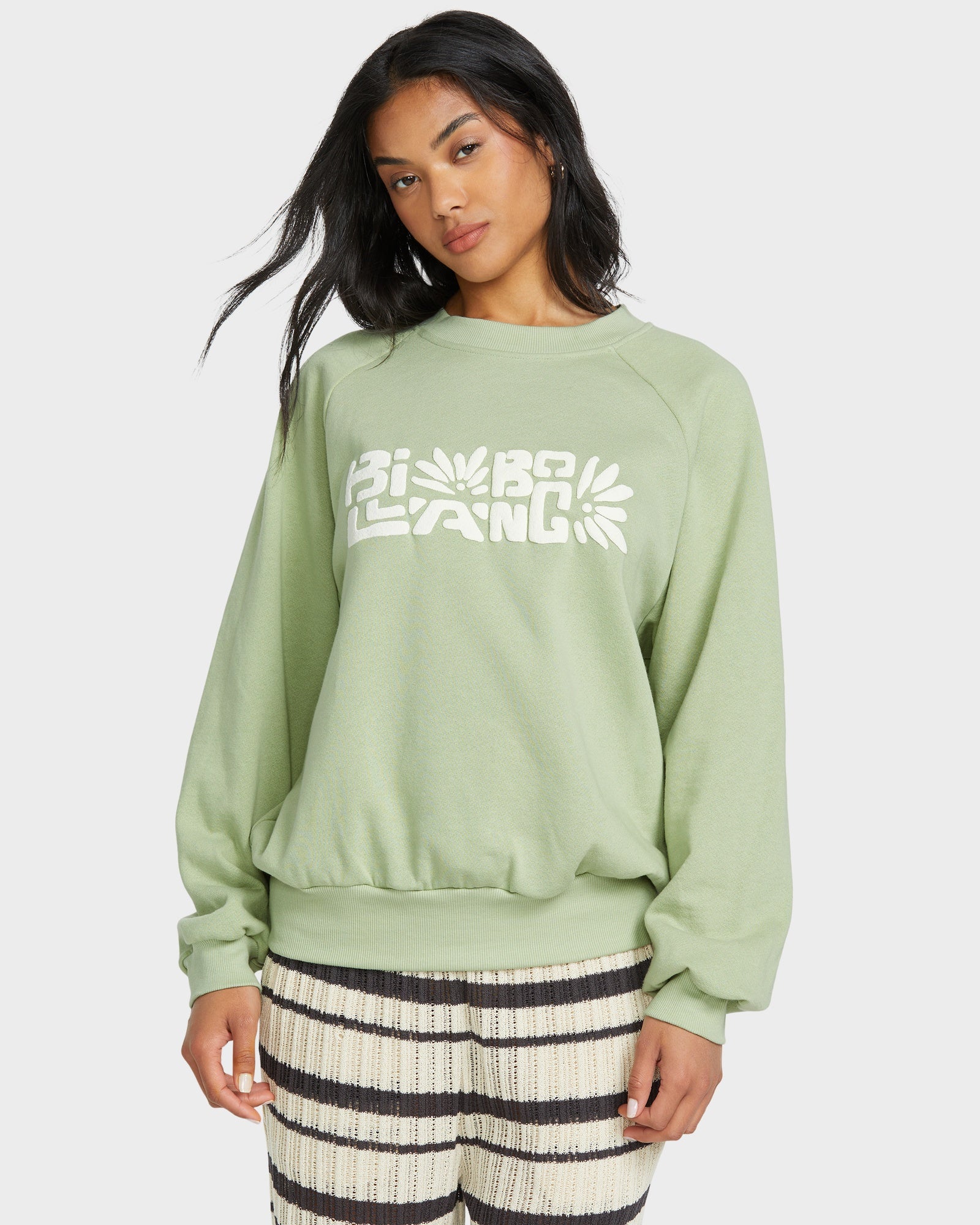 Womens The Waves Crew Neck - Image 2
