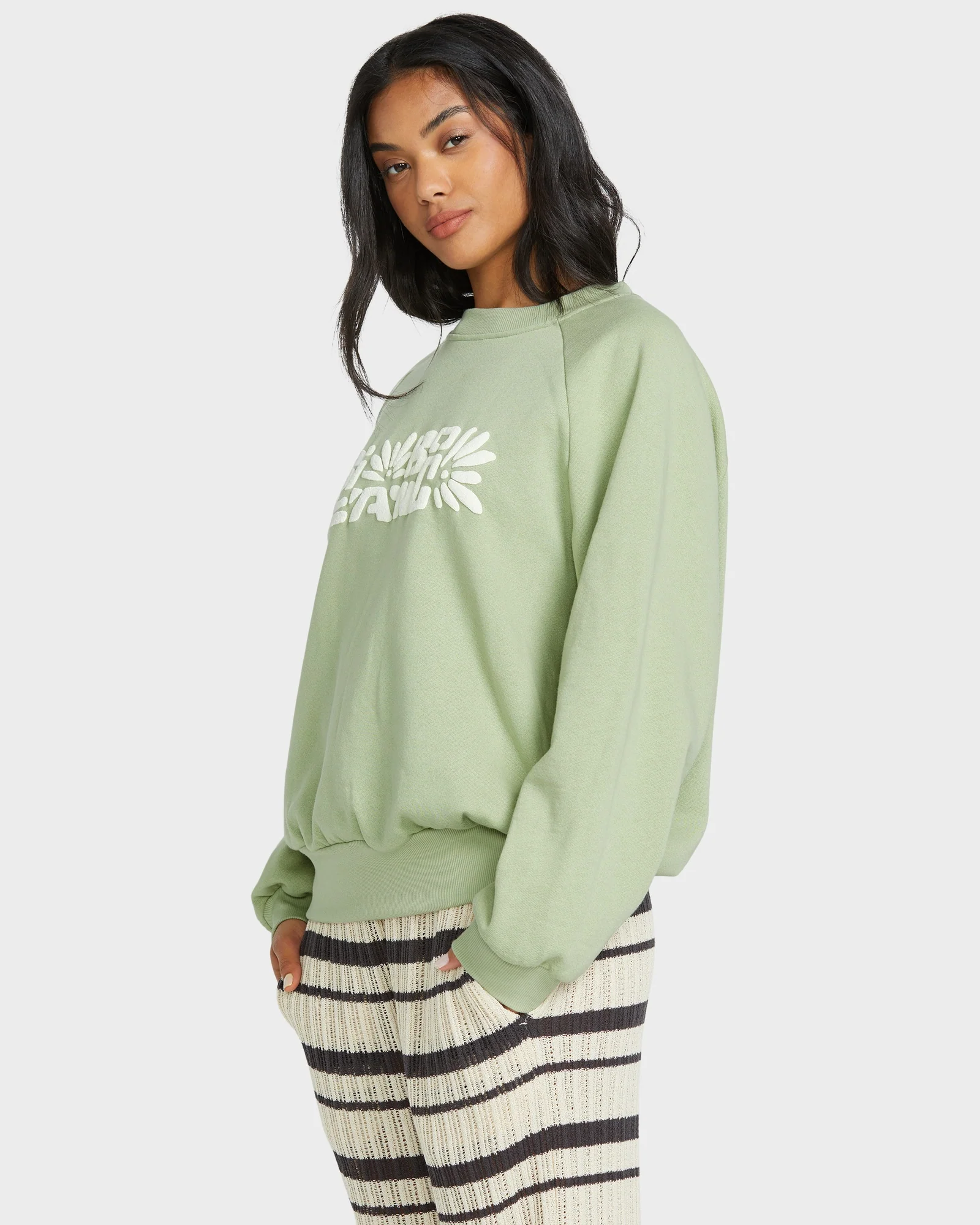 Womens The Waves Crew Neck - Image 3