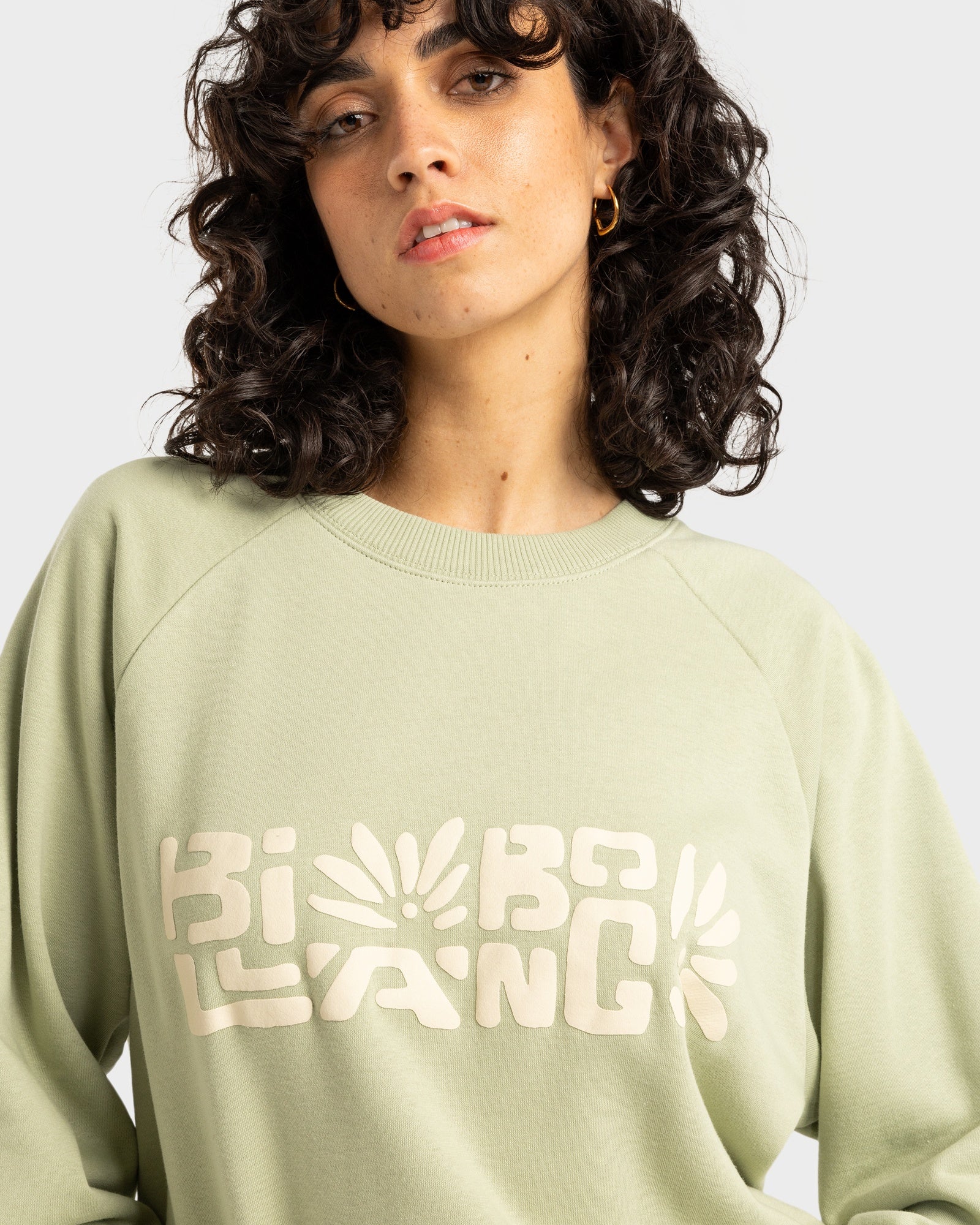 Womens The Waves Crew Neck - Image 6