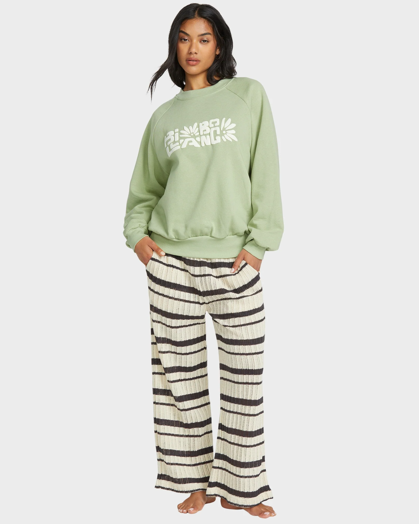 Womens The Waves Crew Neck - Image 7