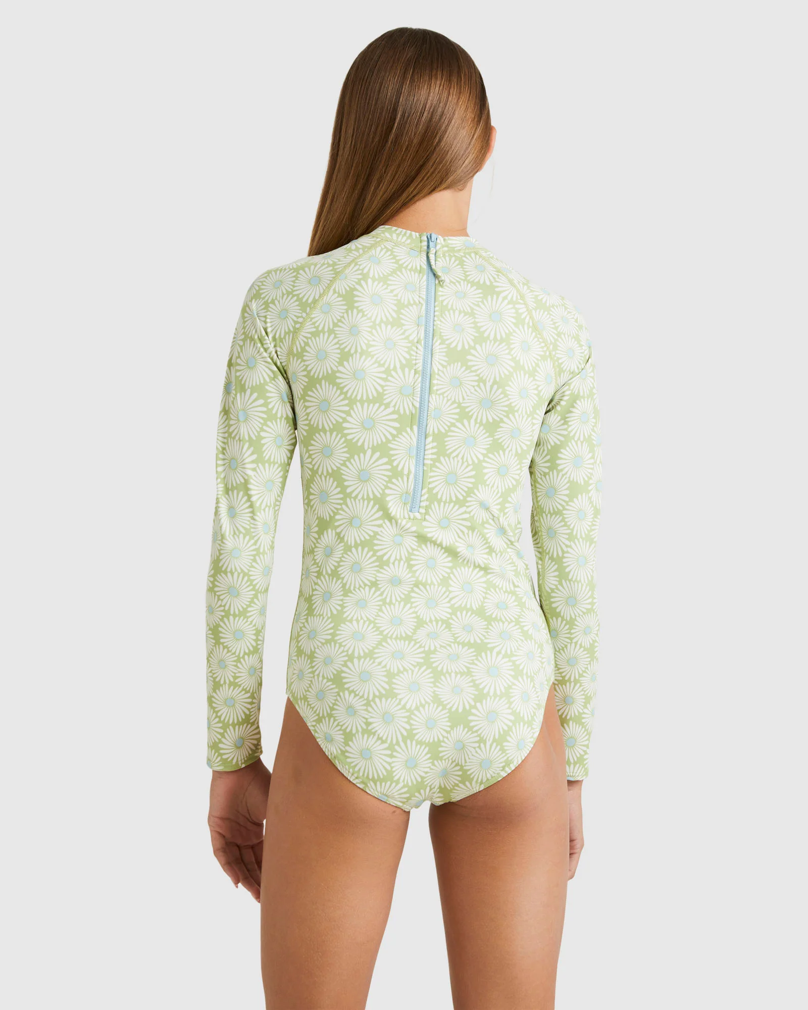 Girls 6-14 These Are The Daze One Piece Rash Vest - Image 3