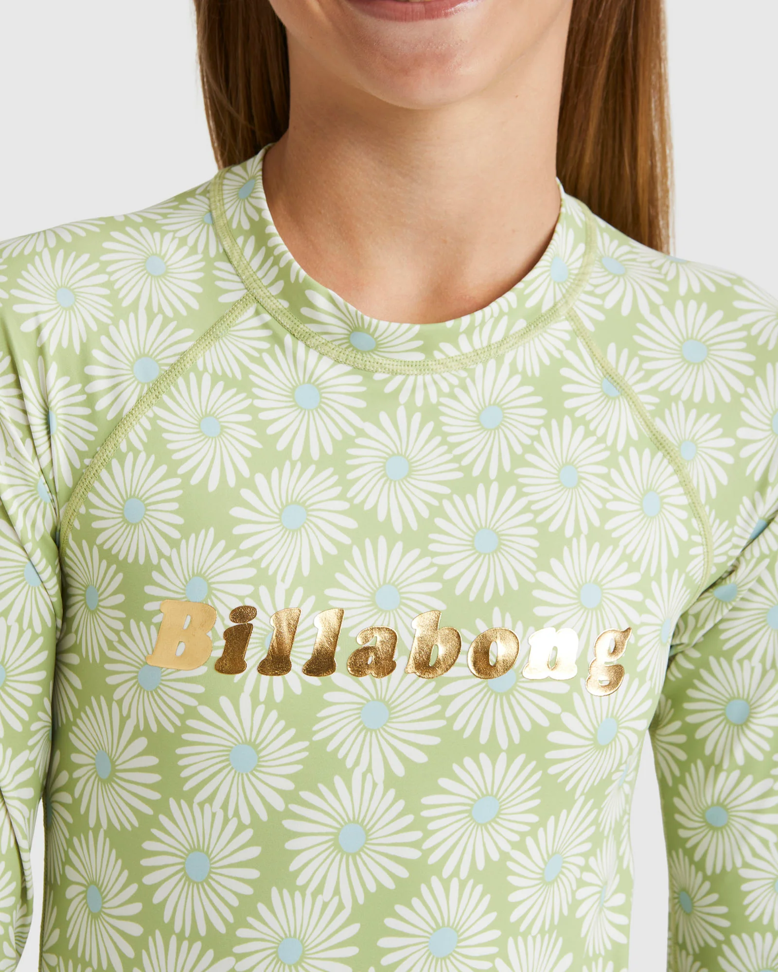 Girls 6-14 These Are The Daze One Piece Rash Vest - Image 4