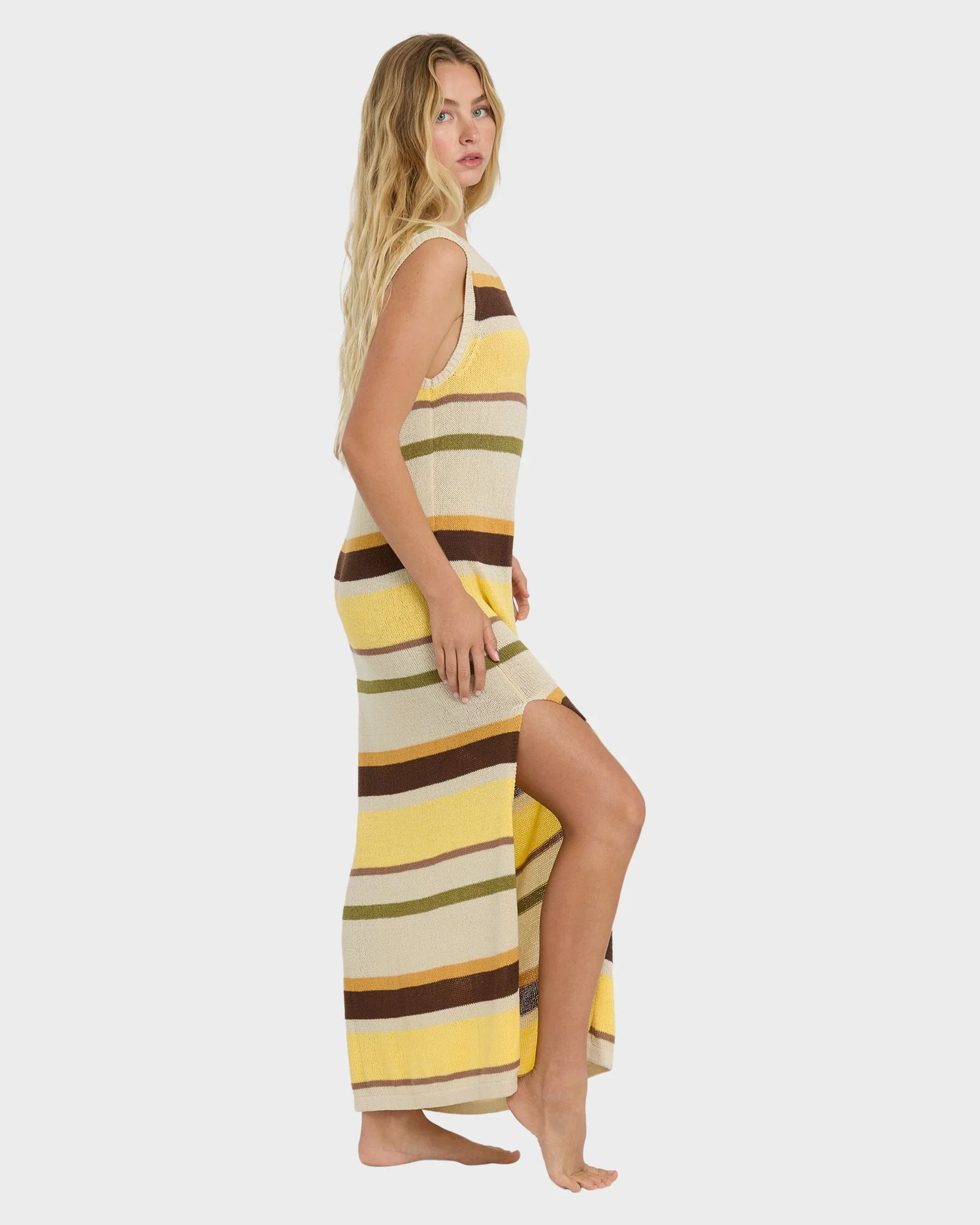 Womens Those Days Knit Midi Dress - Image 2