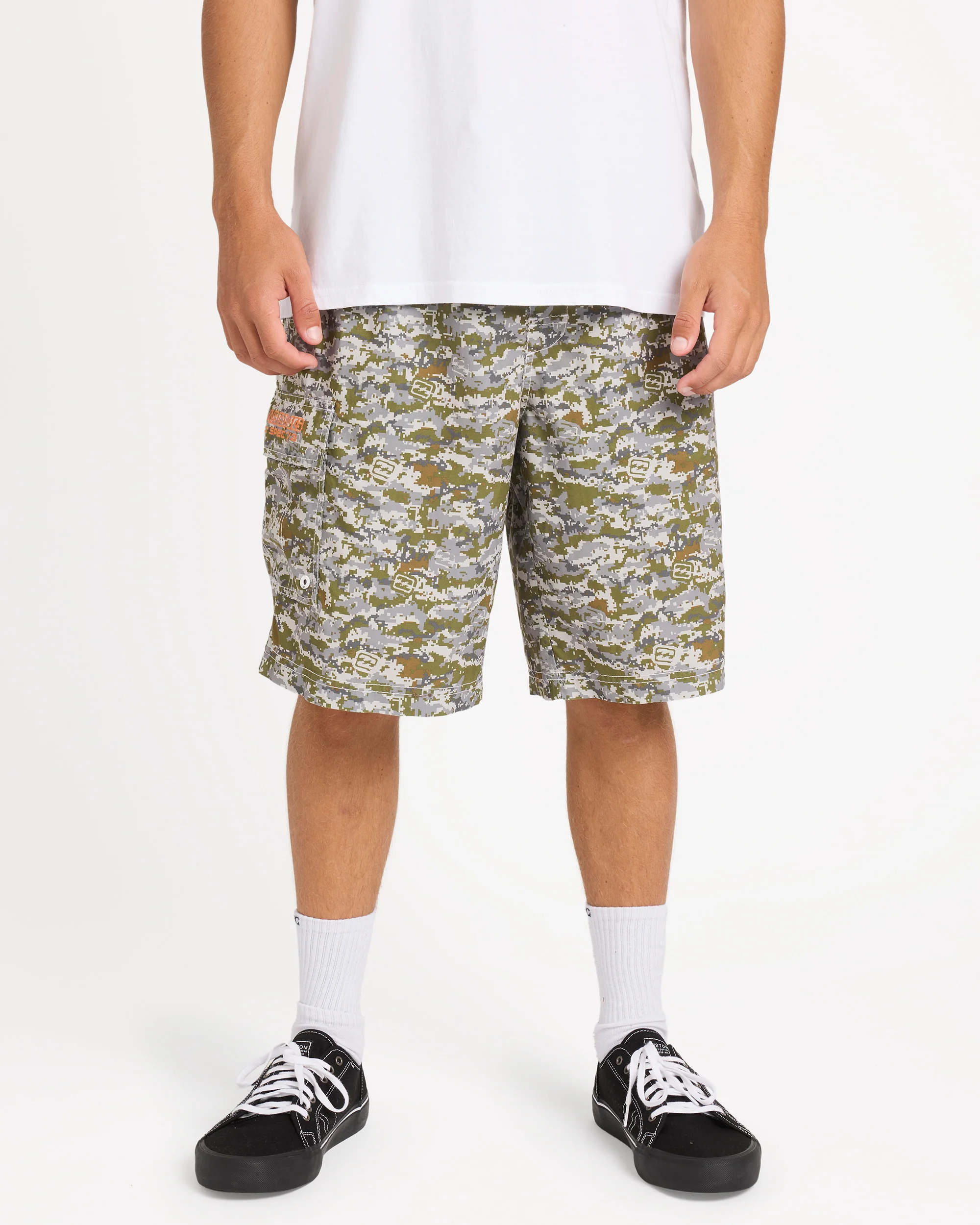 Mens Throw On 21" Boardshorts - Image 3