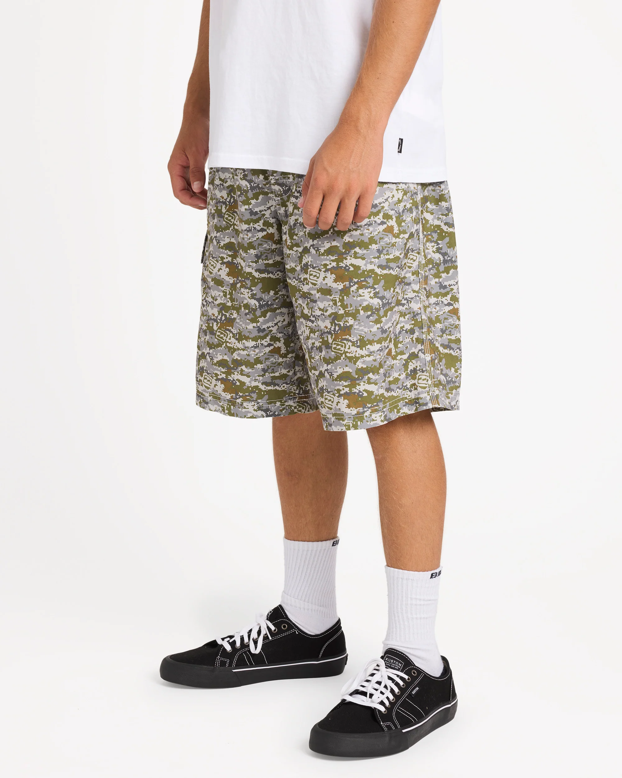 Mens Throw On 21" Boardshorts - Image 5
