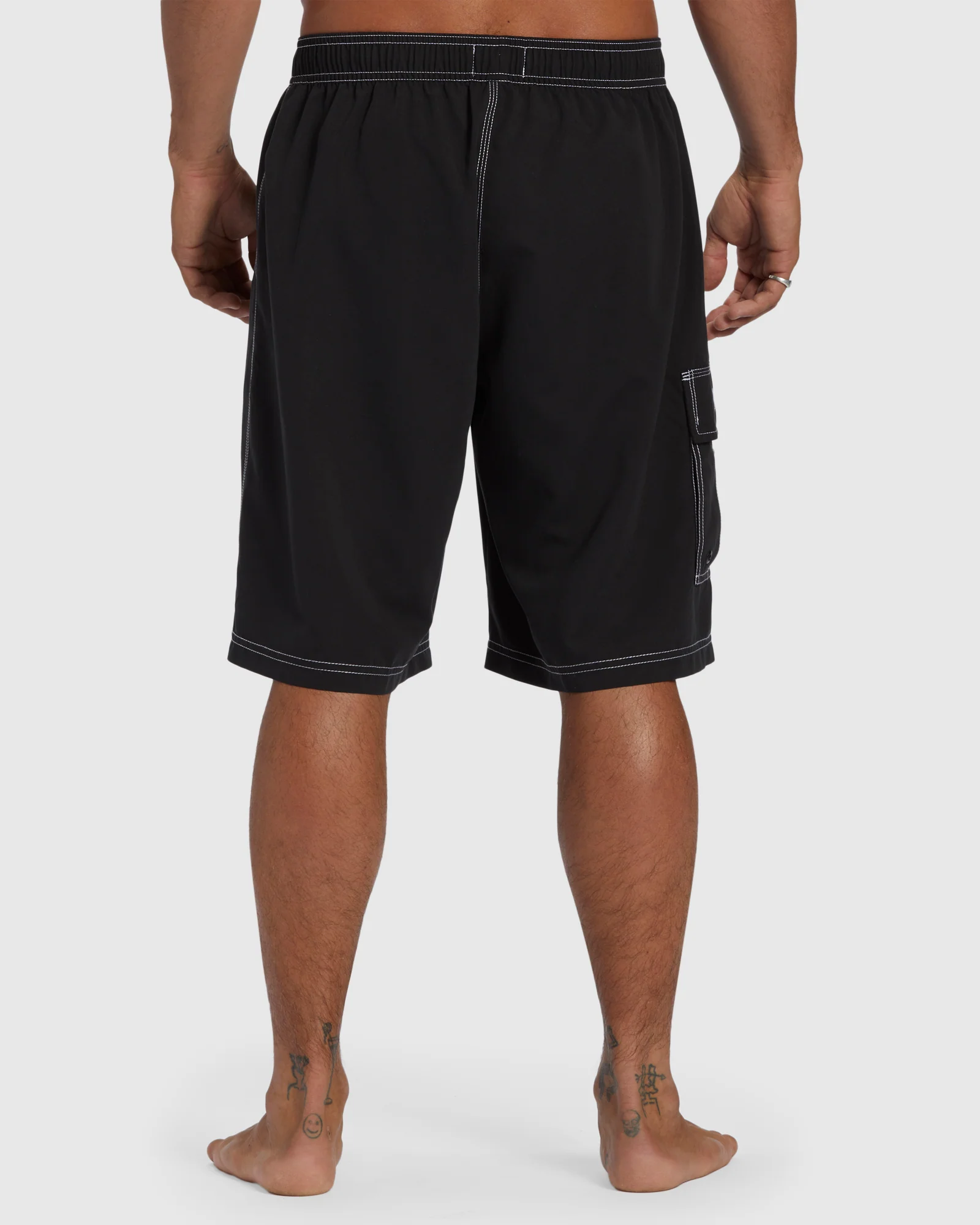 Mens Throw On Layback Boardshorts - Image 3