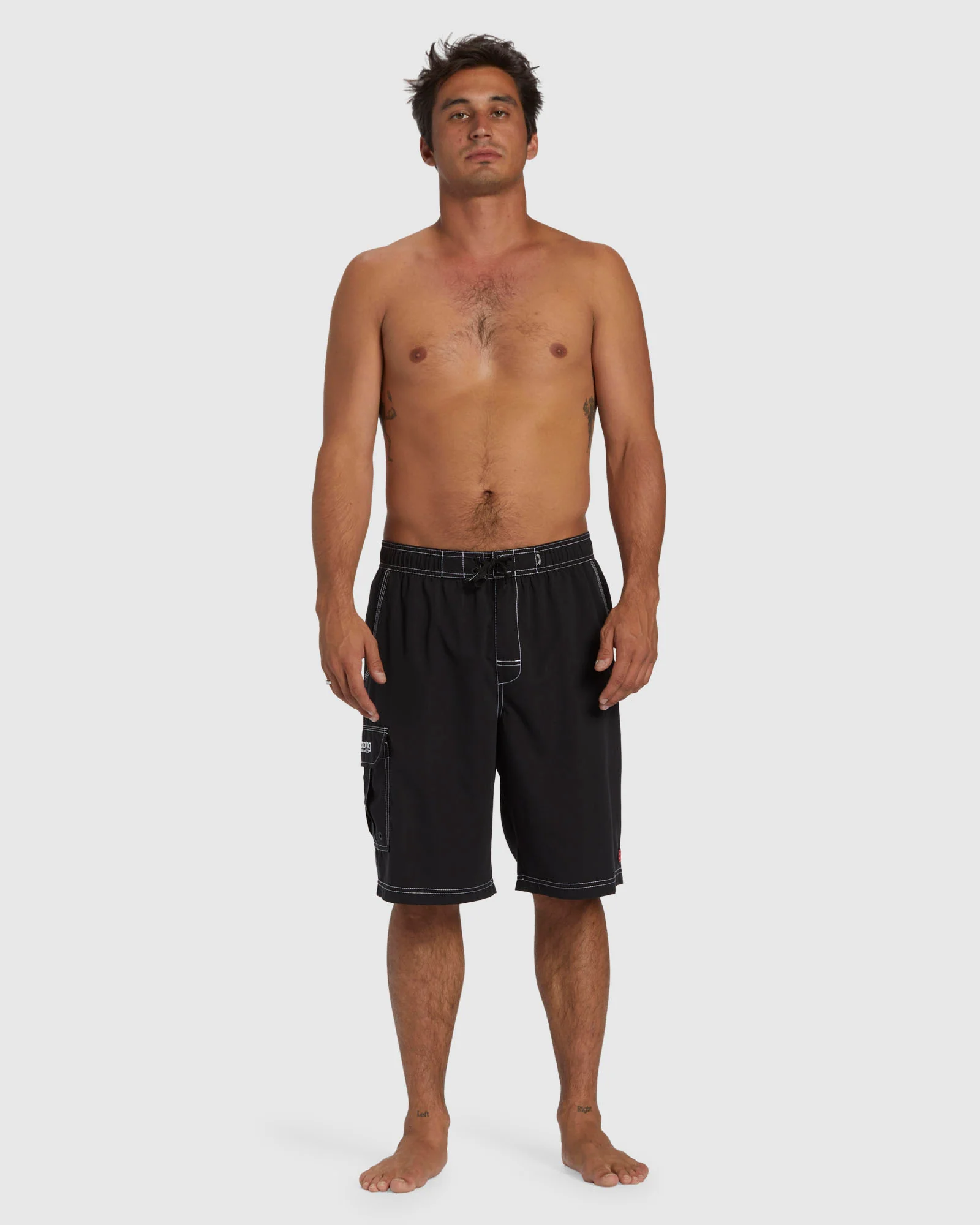 Mens Throw On Layback Boardshorts - Image 5