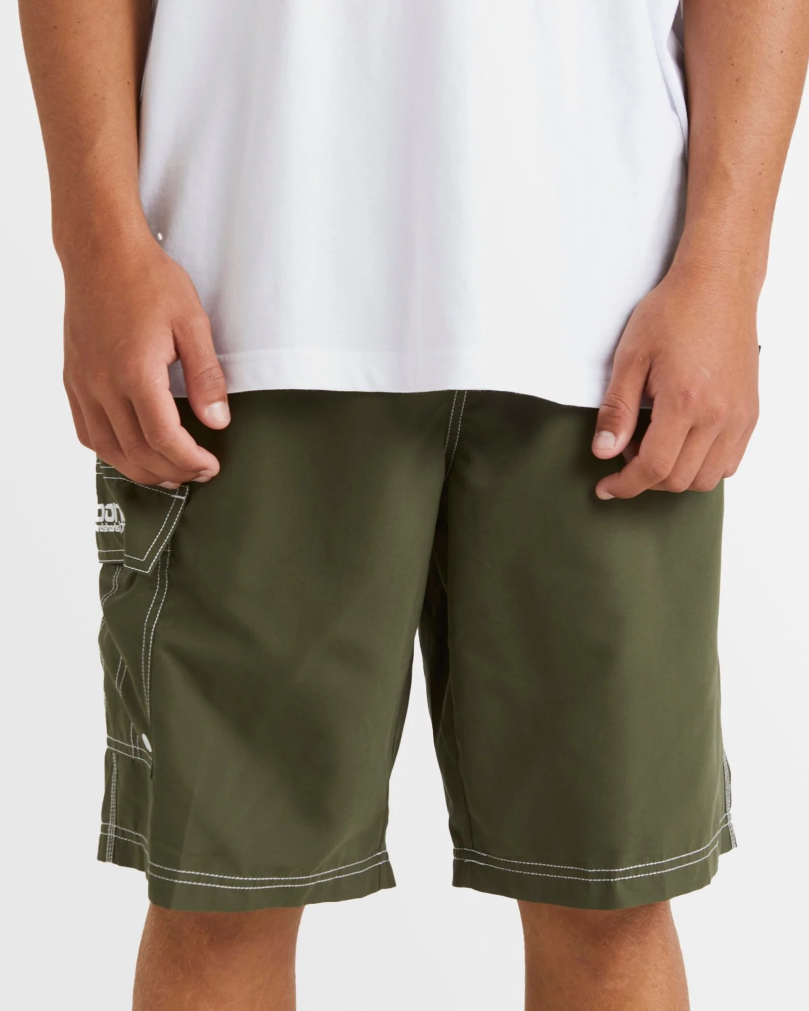 Mens Throw On 21" Boardshorts - Image 3