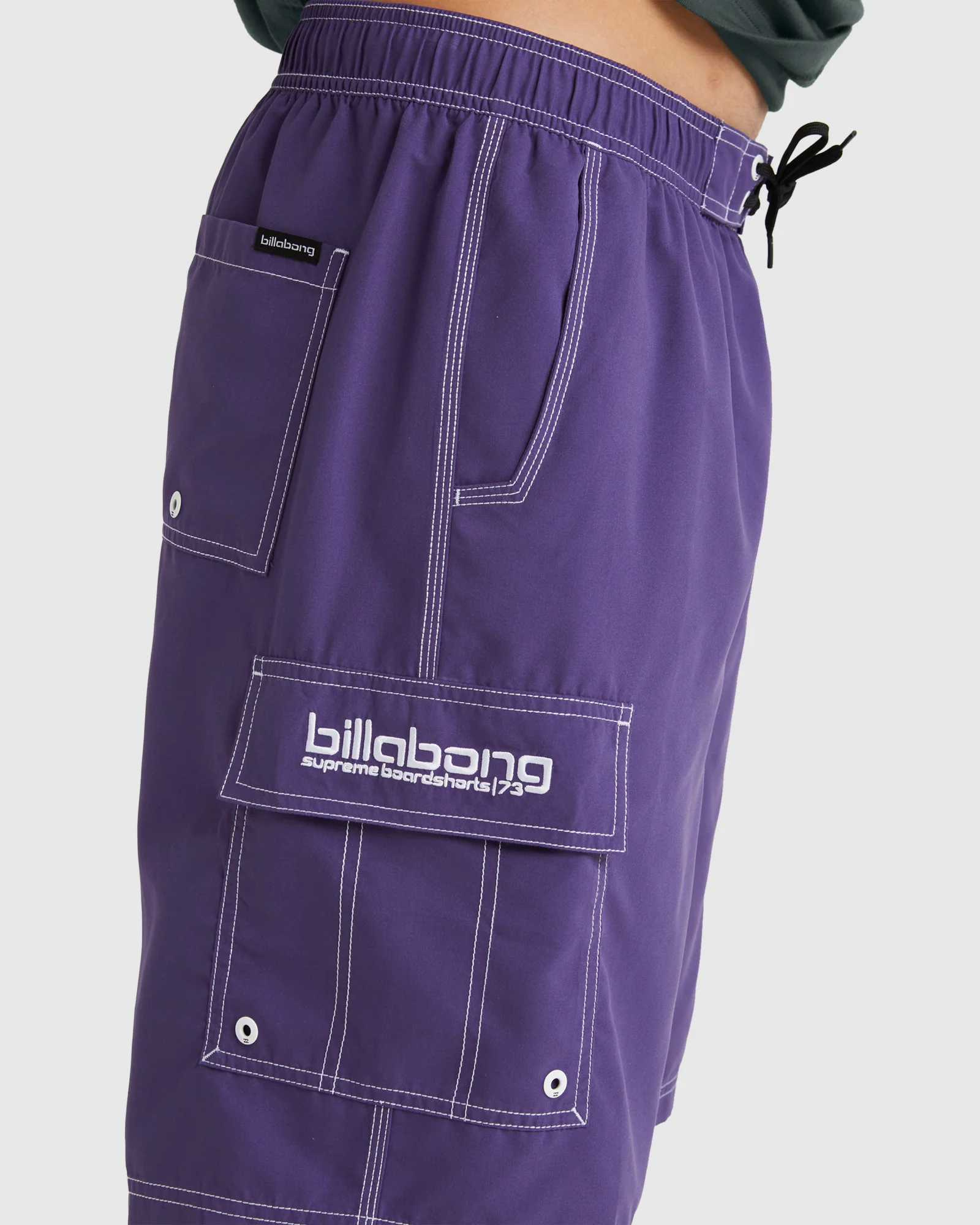 Mens Throw On 21" Boardshorts - Image 4