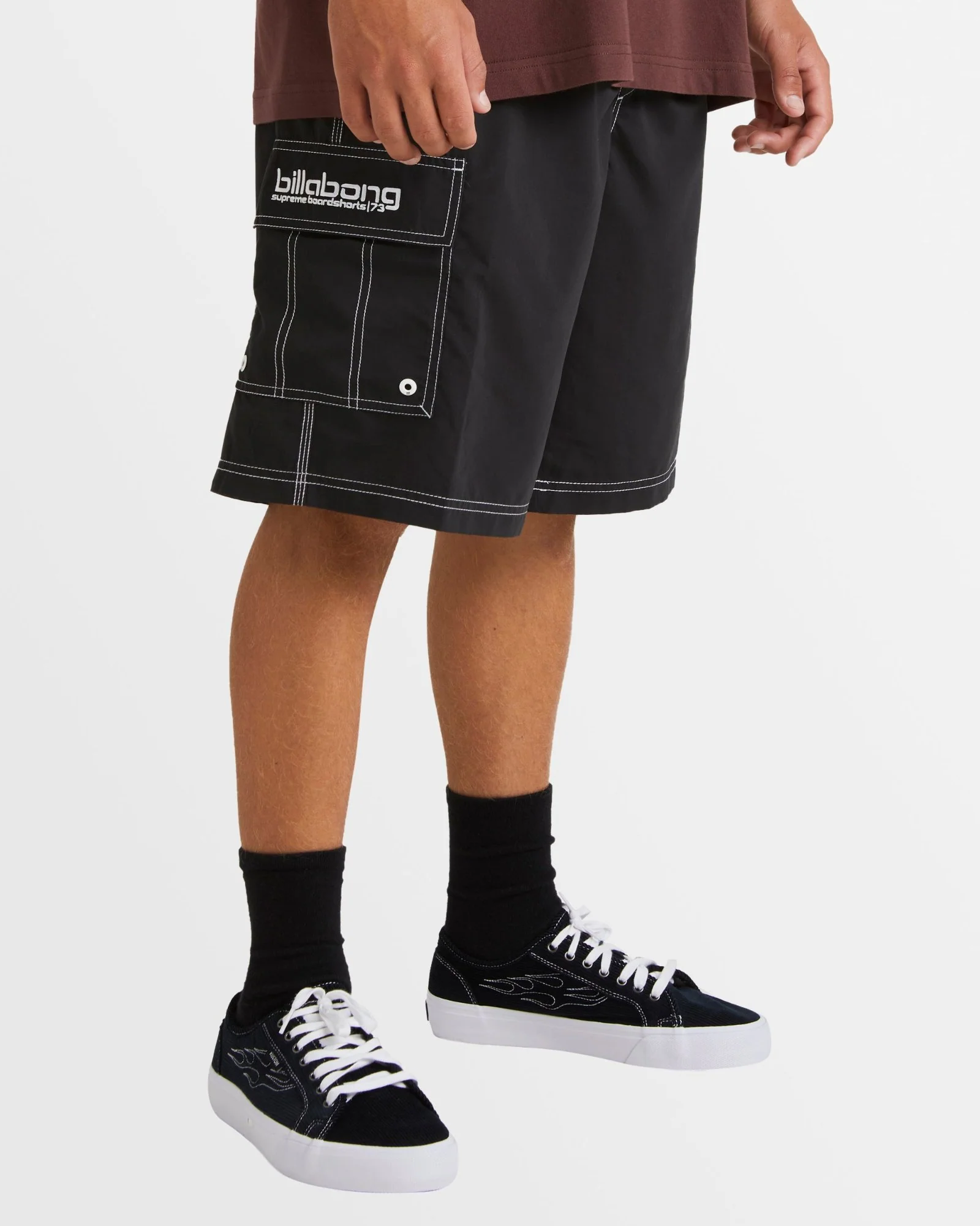 Mens Throw On 21" Boardshorts - Image 4