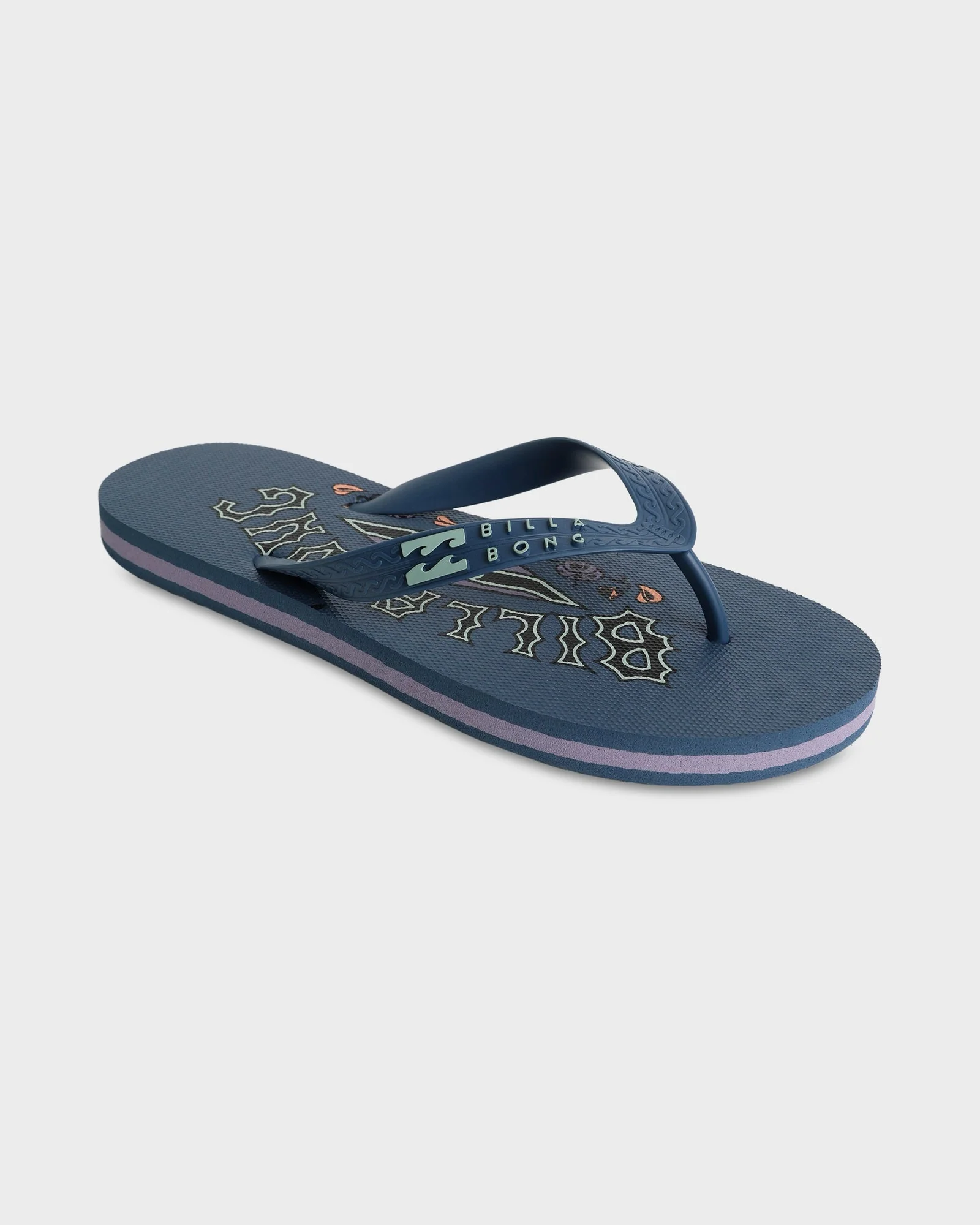 Mens Tides 2.0 Print Thongs - Image 2