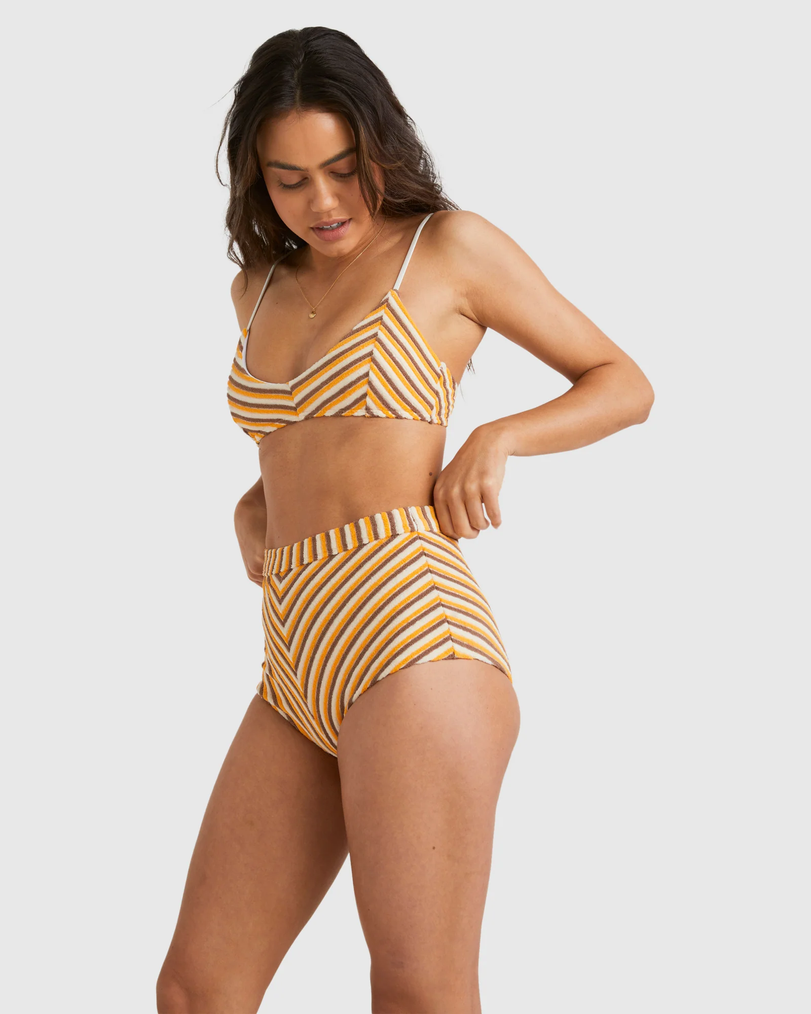 Womens Tides Rib Avalon Bikini Bottom - Image 2