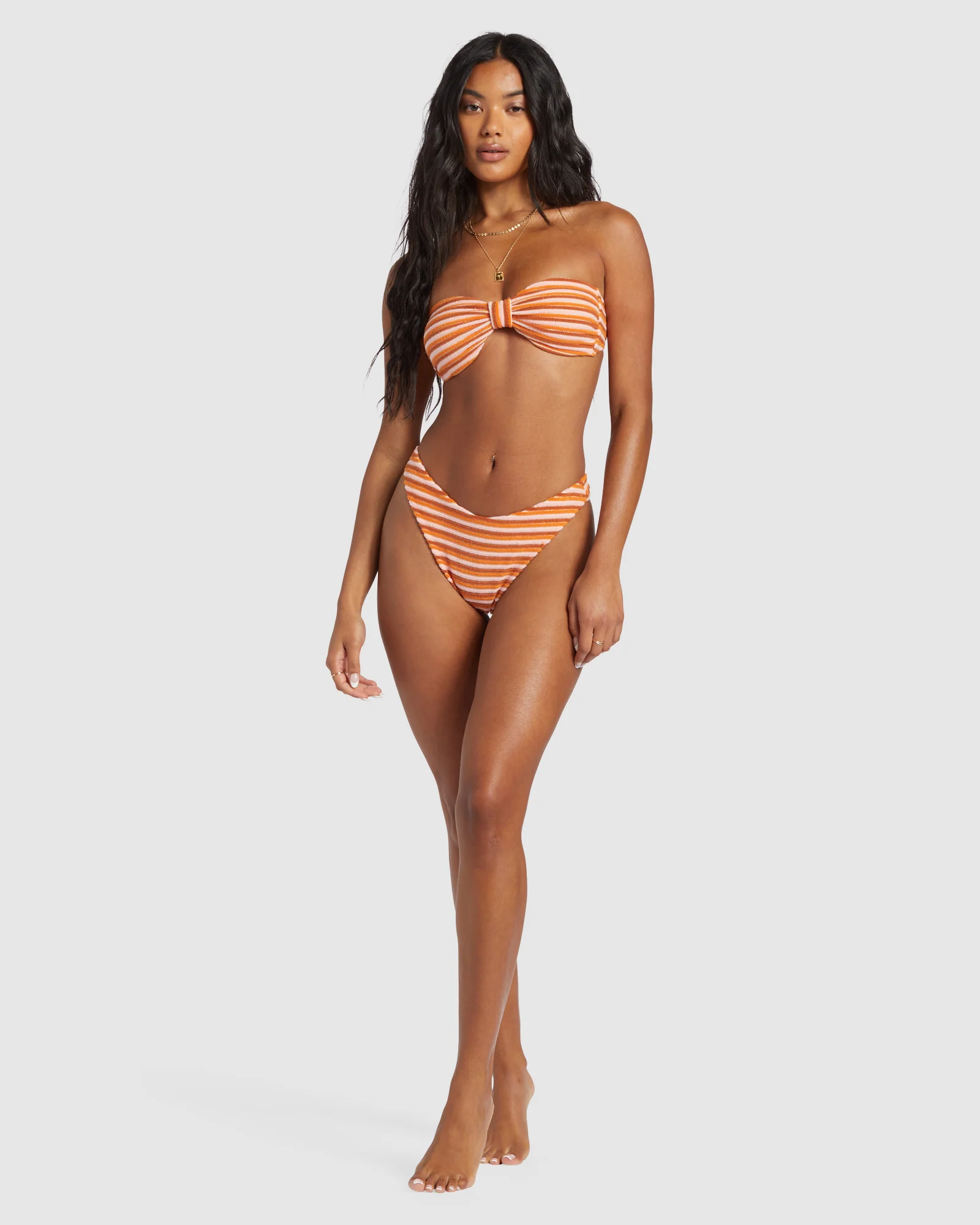 Womens Tides Terry Betty Bandeau Bikini Top - Image 5